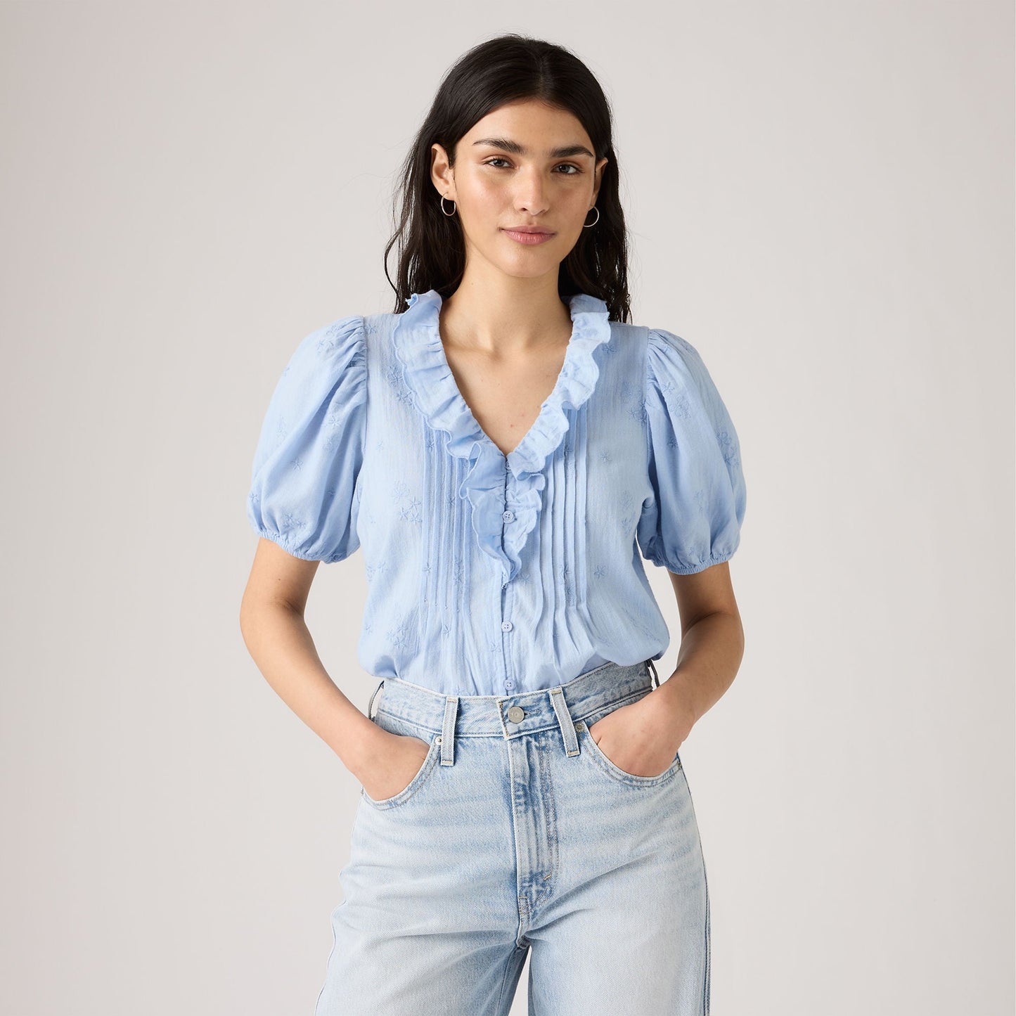 Levi's® Women's Giselle Ruffle Blouse
