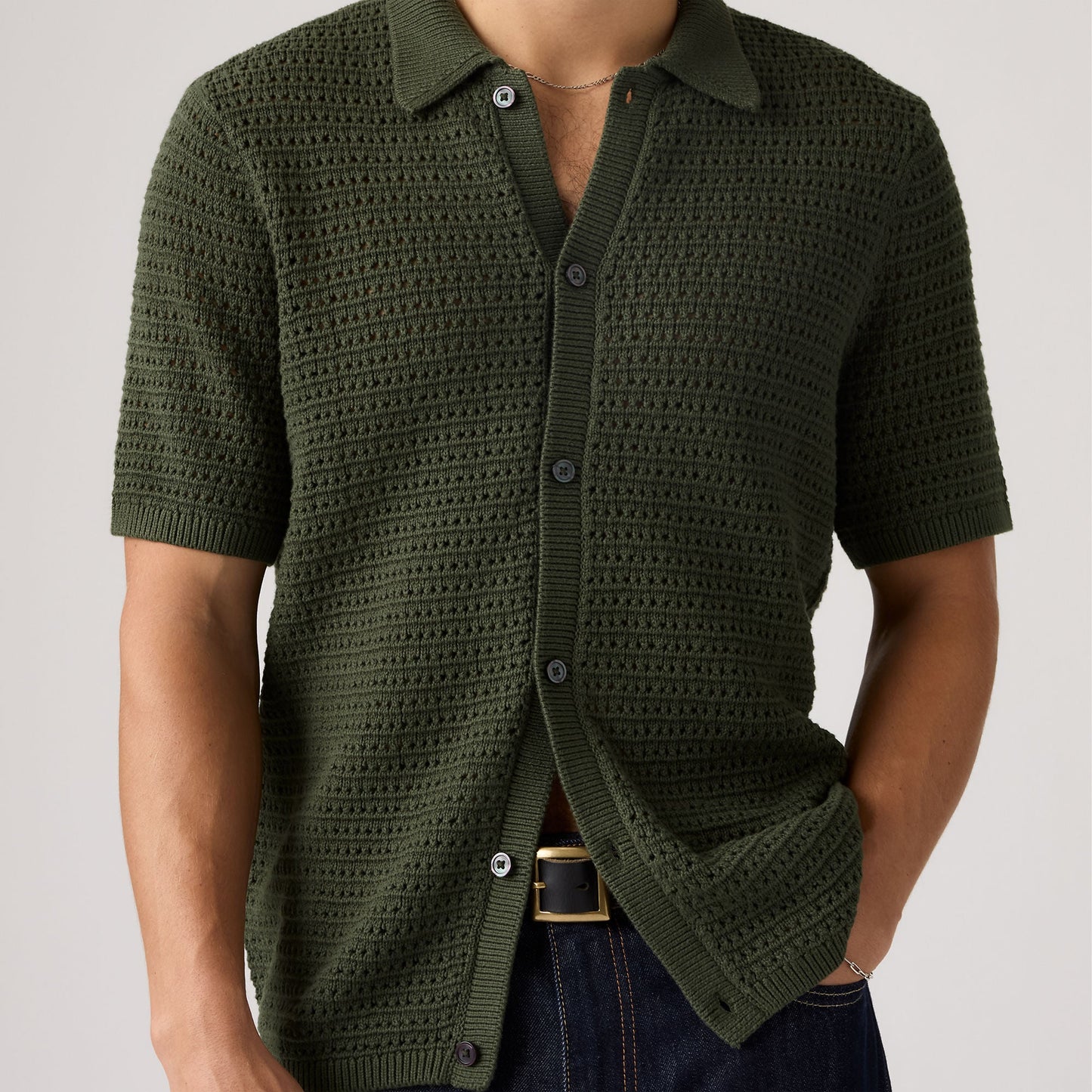 Levi's® Men's Sweater Knit Shirt