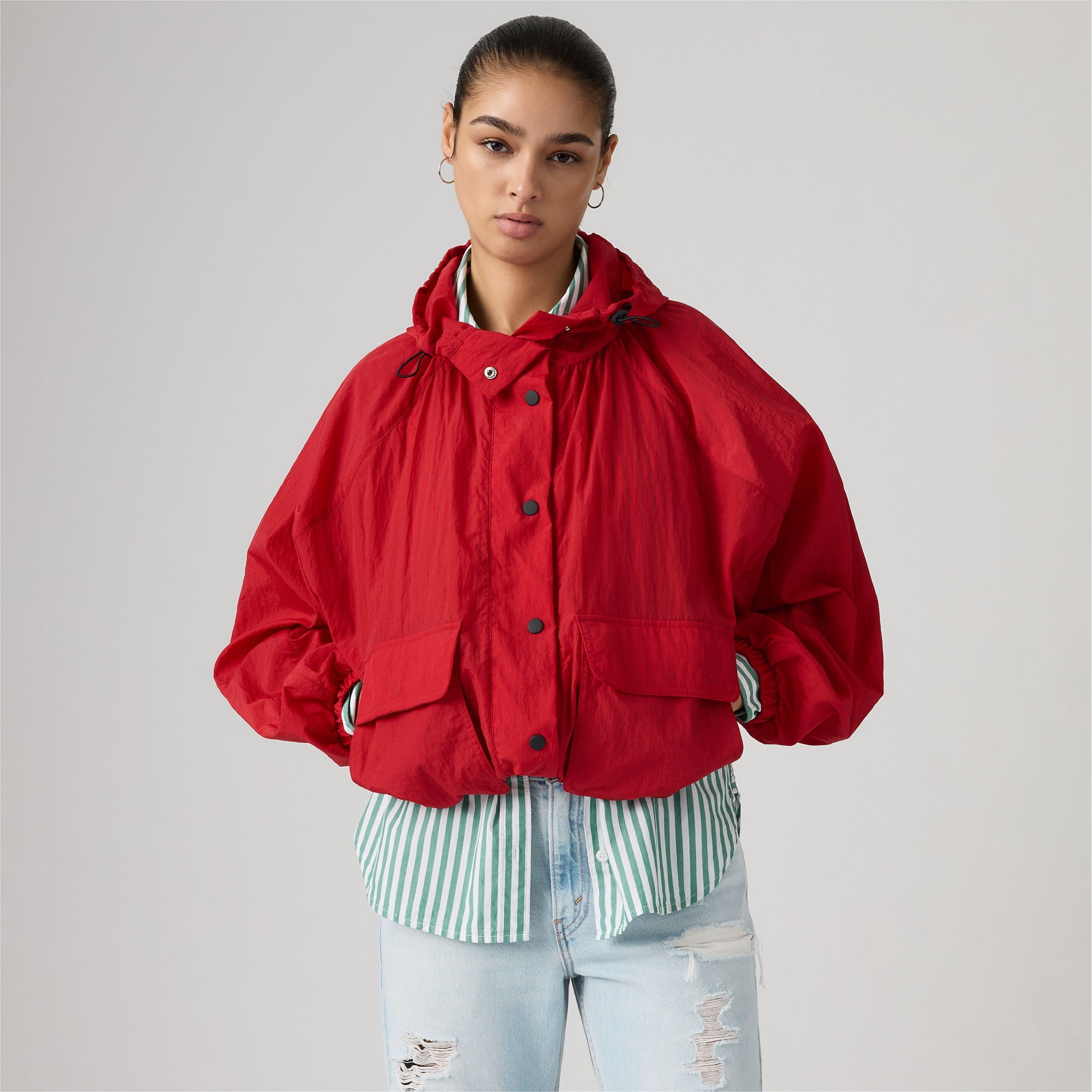 Levi's® Women's Simone Blouson Parka - Reds | Levi's PH