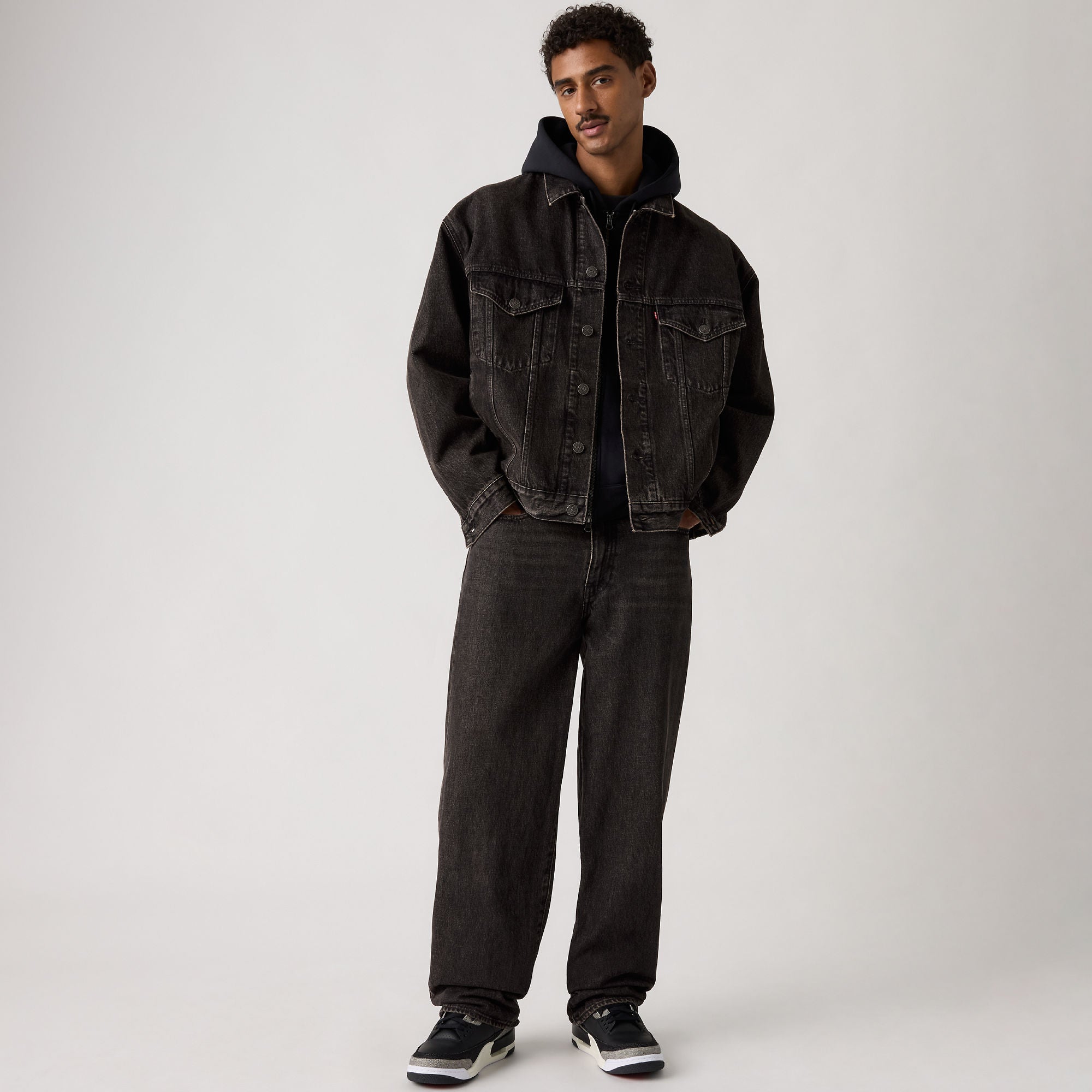 Levi's® x Jordan Baggy Jeans - Blacks | Levi's PH