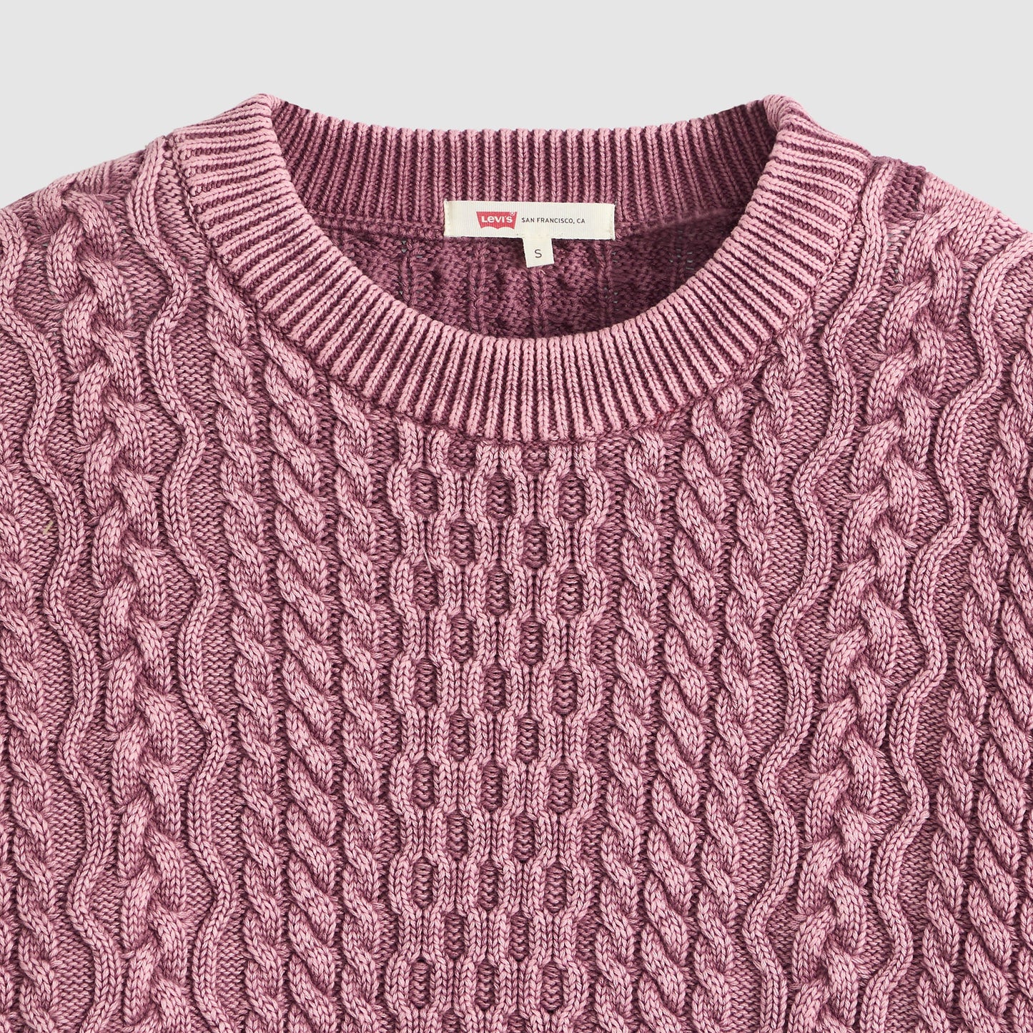 Levi's® Women's Leilah Cable Crewneck Sweater