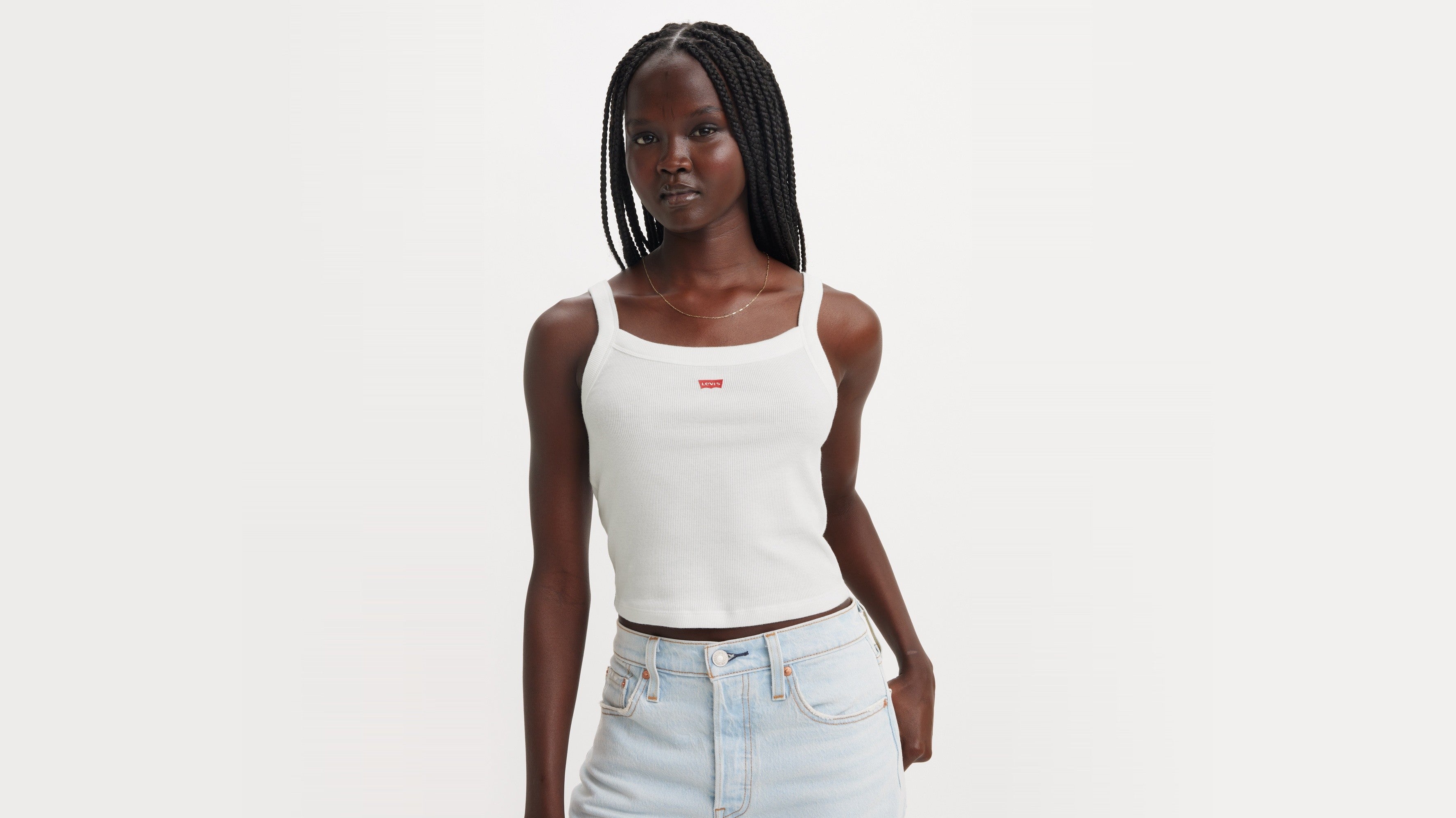 Levi's tank top womens online