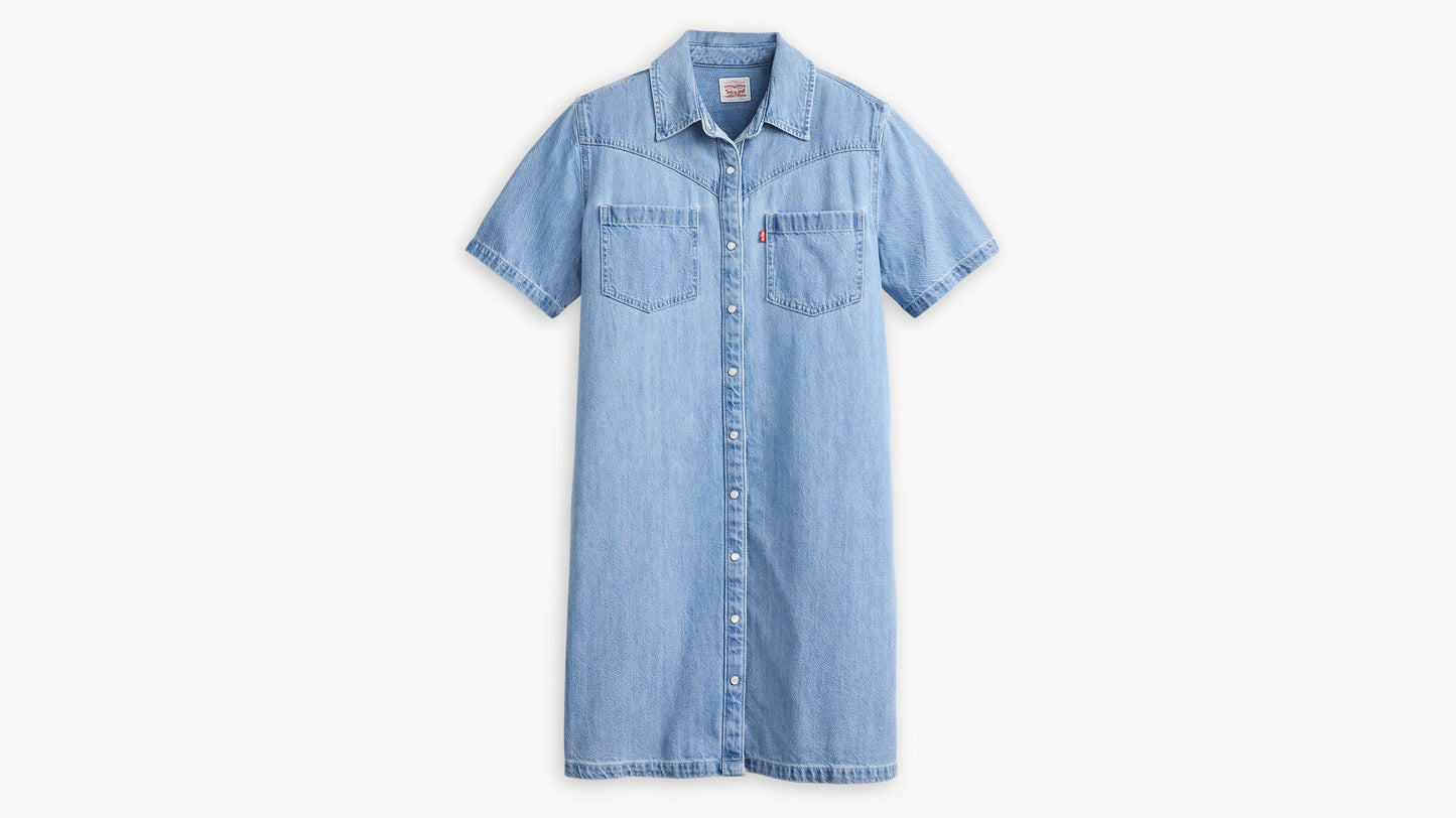 Levi's® Women's Louisa Short-Sleeve Denim Dress
