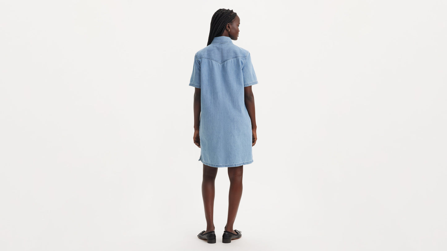 Levi's® Women's Louisa Short-Sleeve Denim Dress
