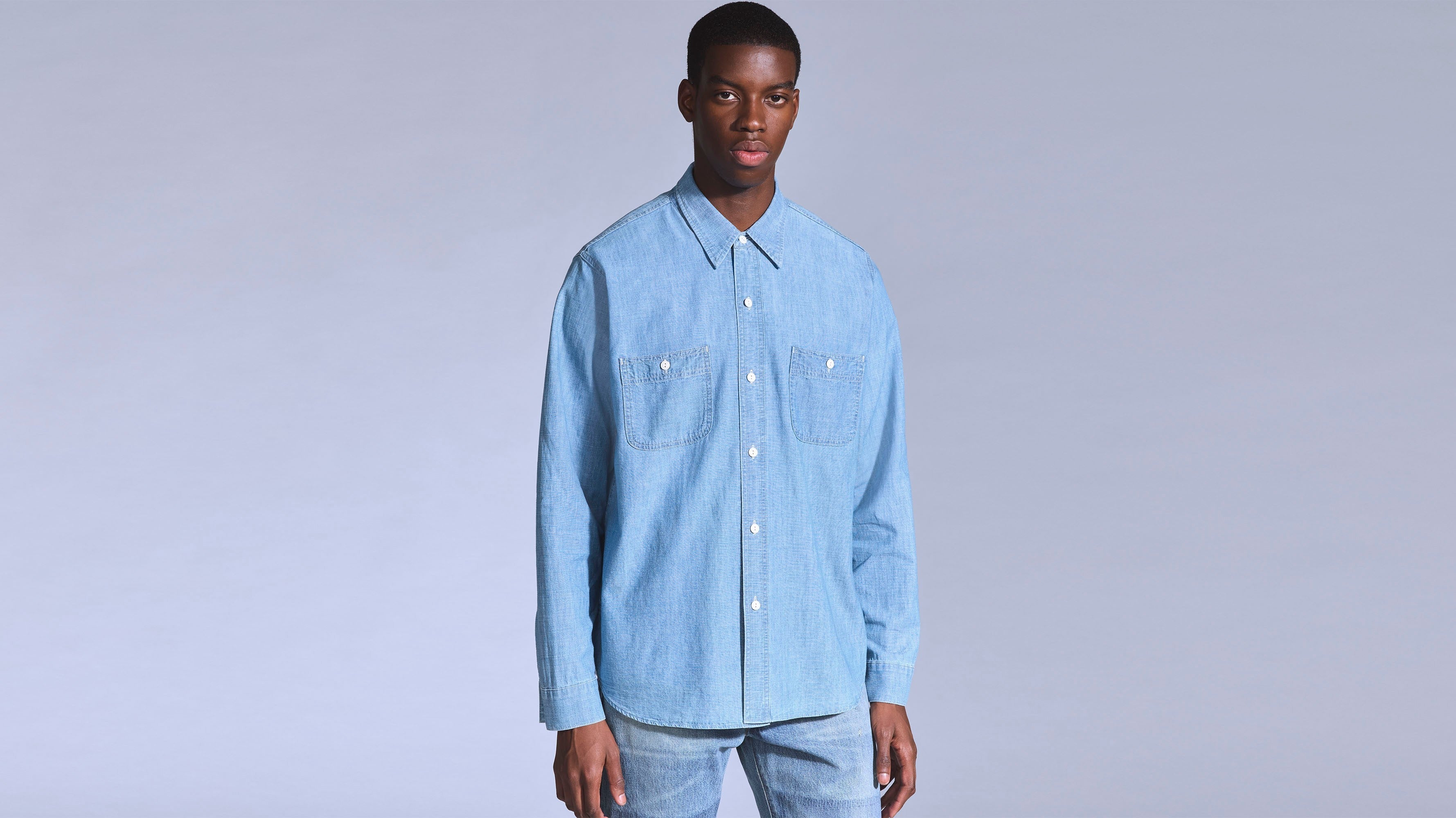 Levi's® Blue Tab™ Men's Work Shirt Light Blue Chambray Levi's PH