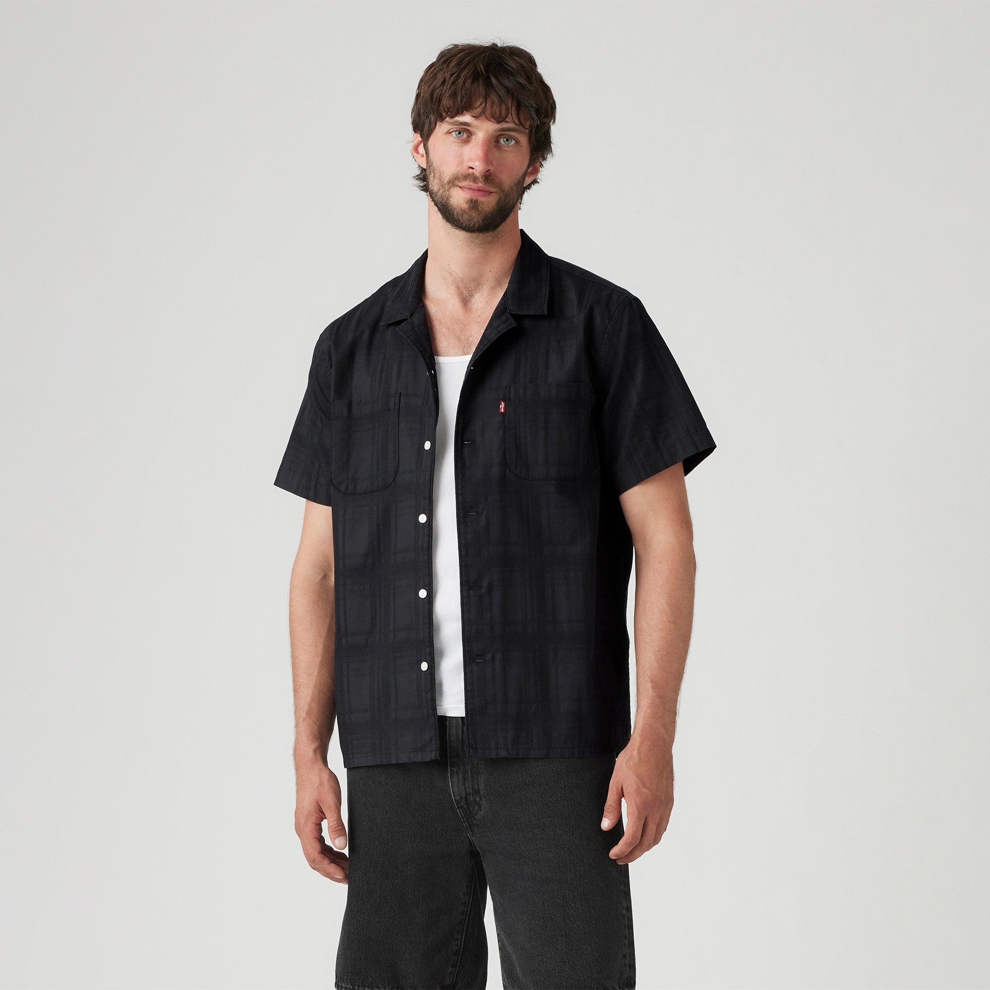 Levi's® Men's Classic Camp Shirt Black Levi's PH