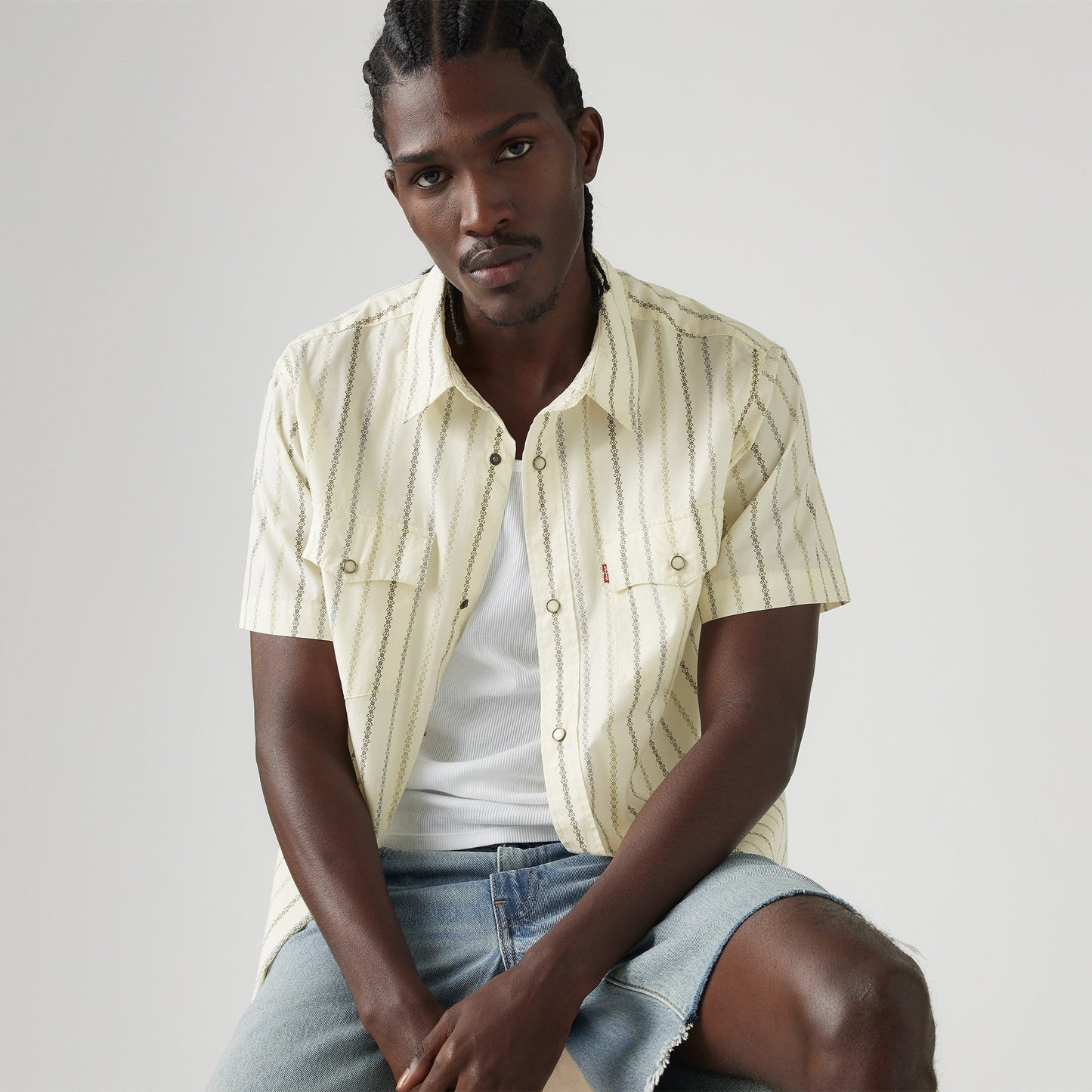 Levi's® Men's Short-Sleeve Relaxed Fit Western Shirt