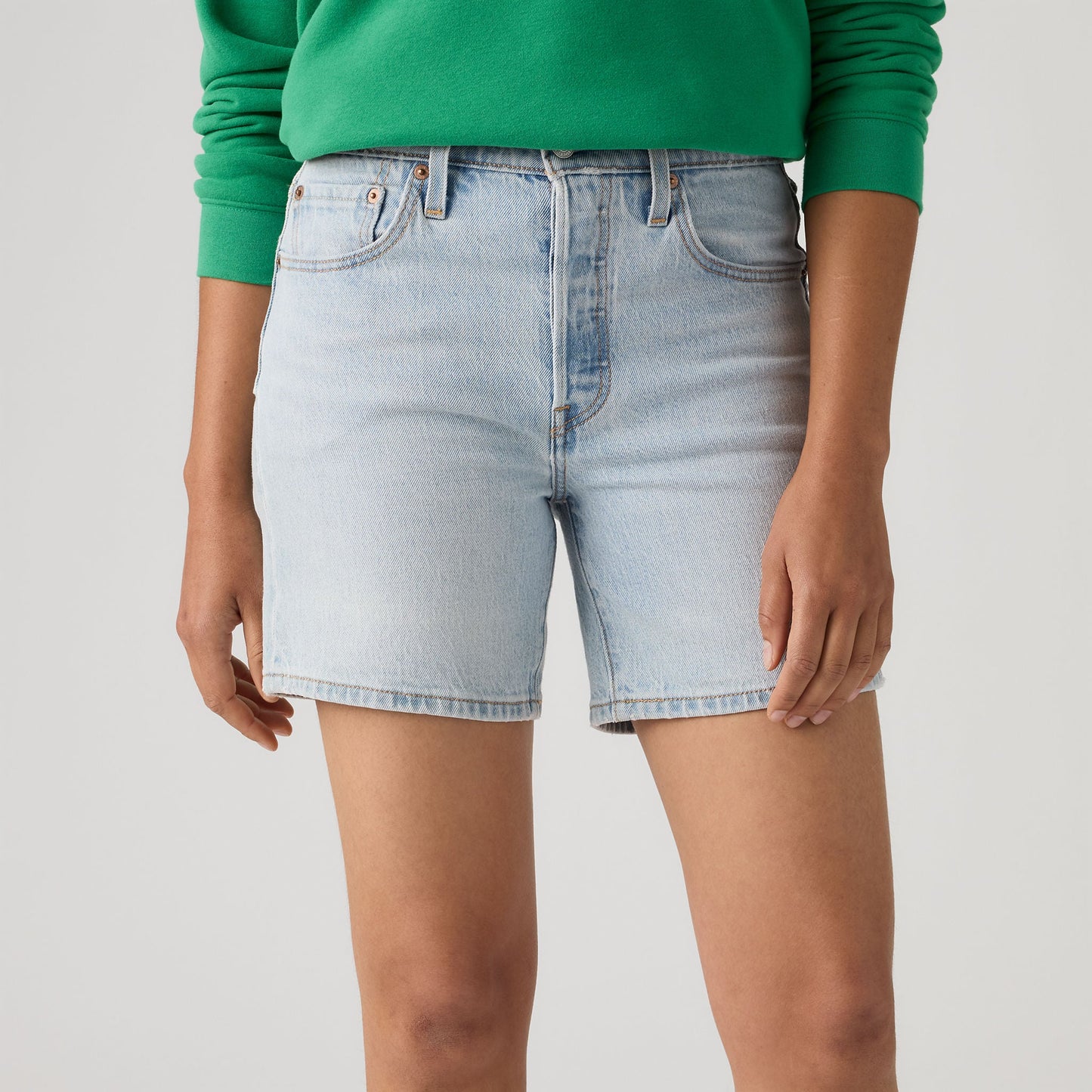 Levi's® Women's 501® Original High-Rise Mid-Thigh Jean Shorts