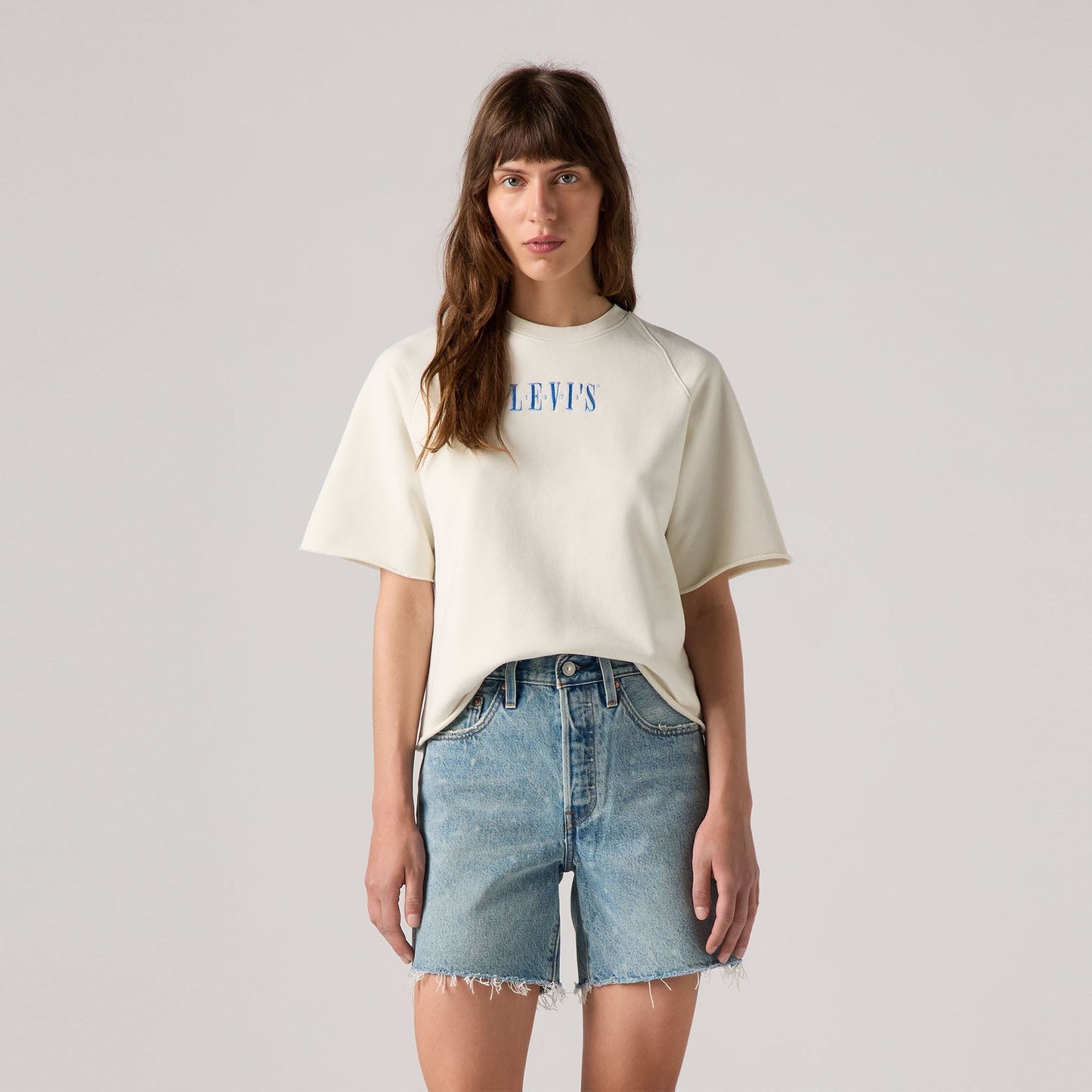 Levi's® Women's Diana Graphic Short-Sleeve Sweatshirt