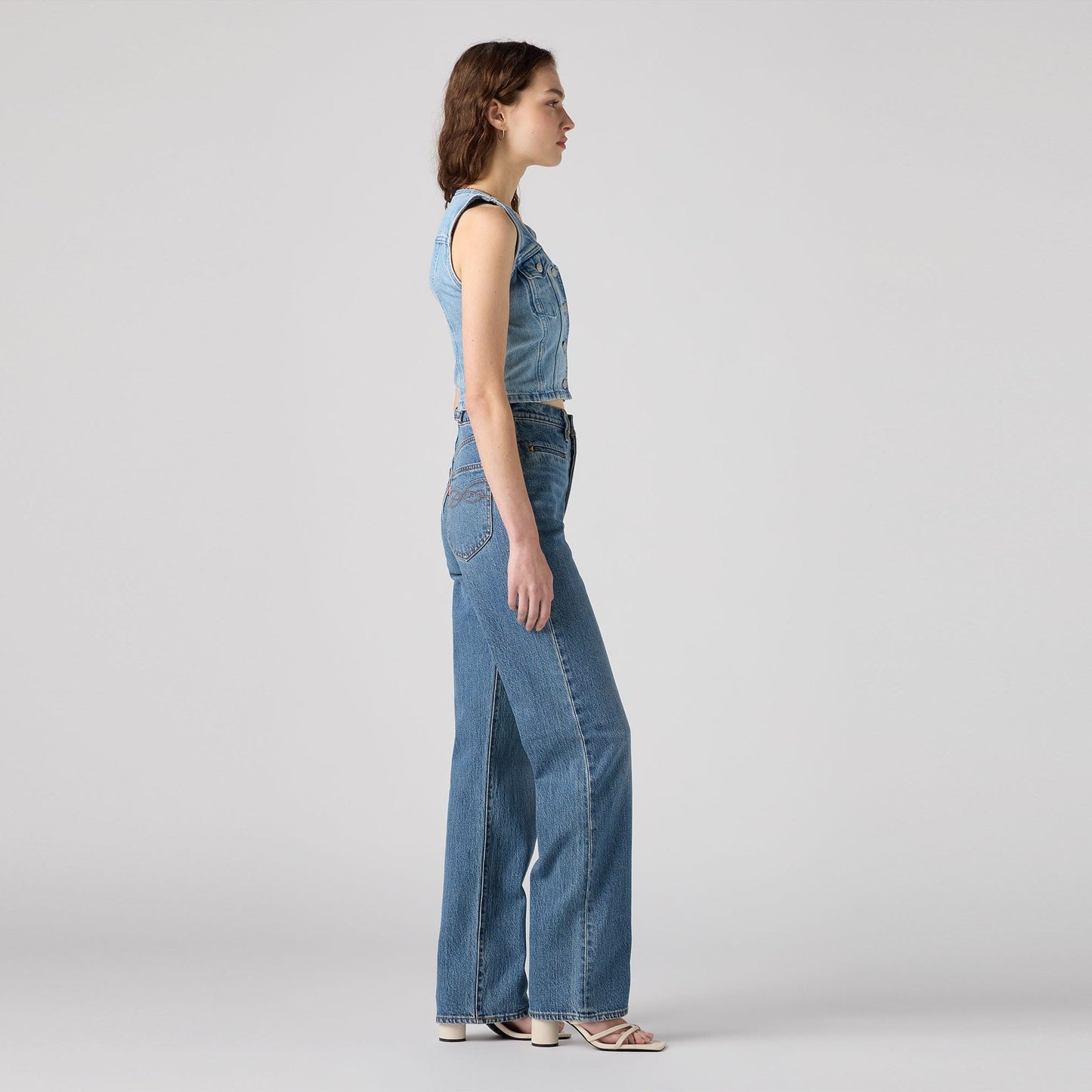 Levi's® Women's Ribcage Full-Length Western Jeans