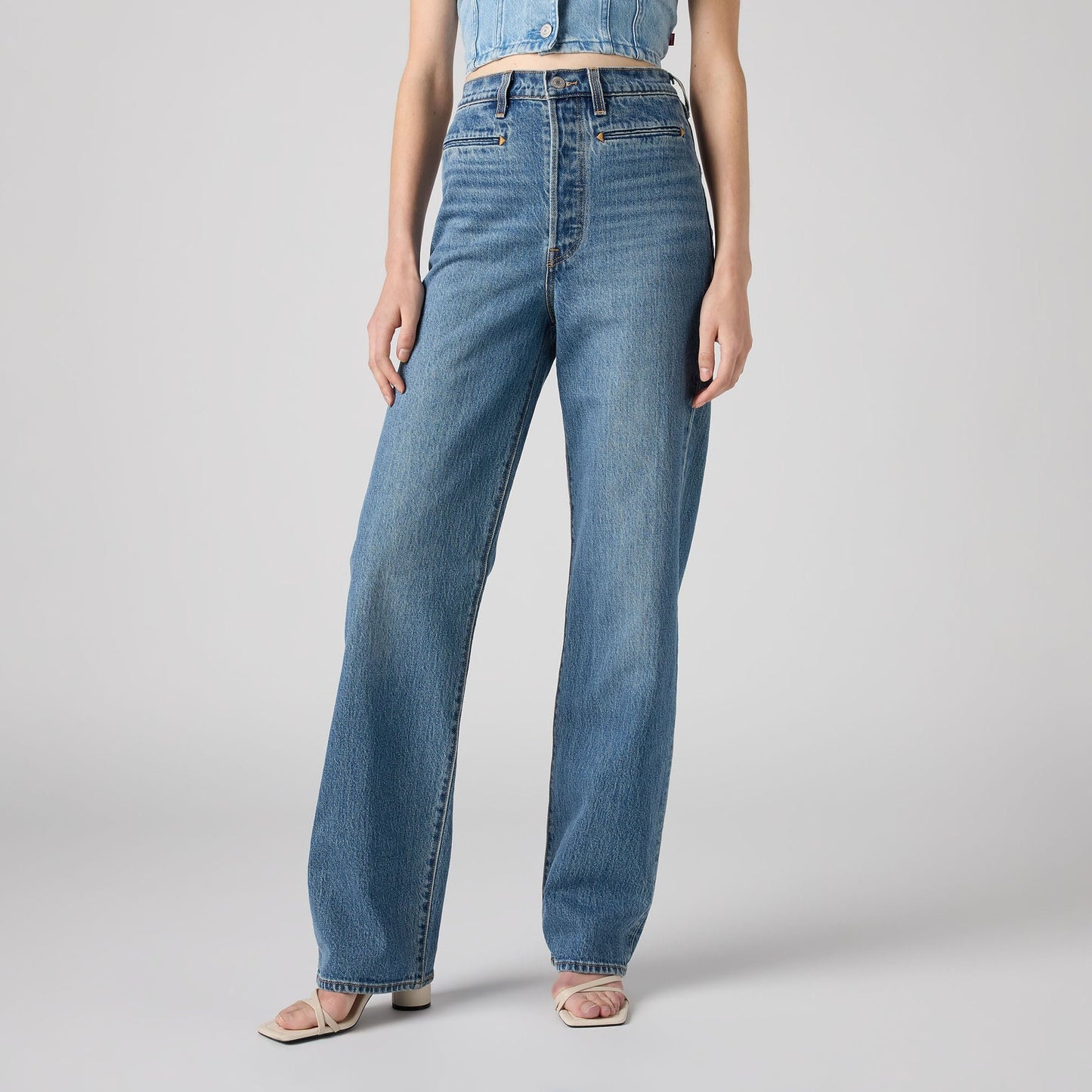 Levi's® Women's Ribcage Full-Length Western Jeans