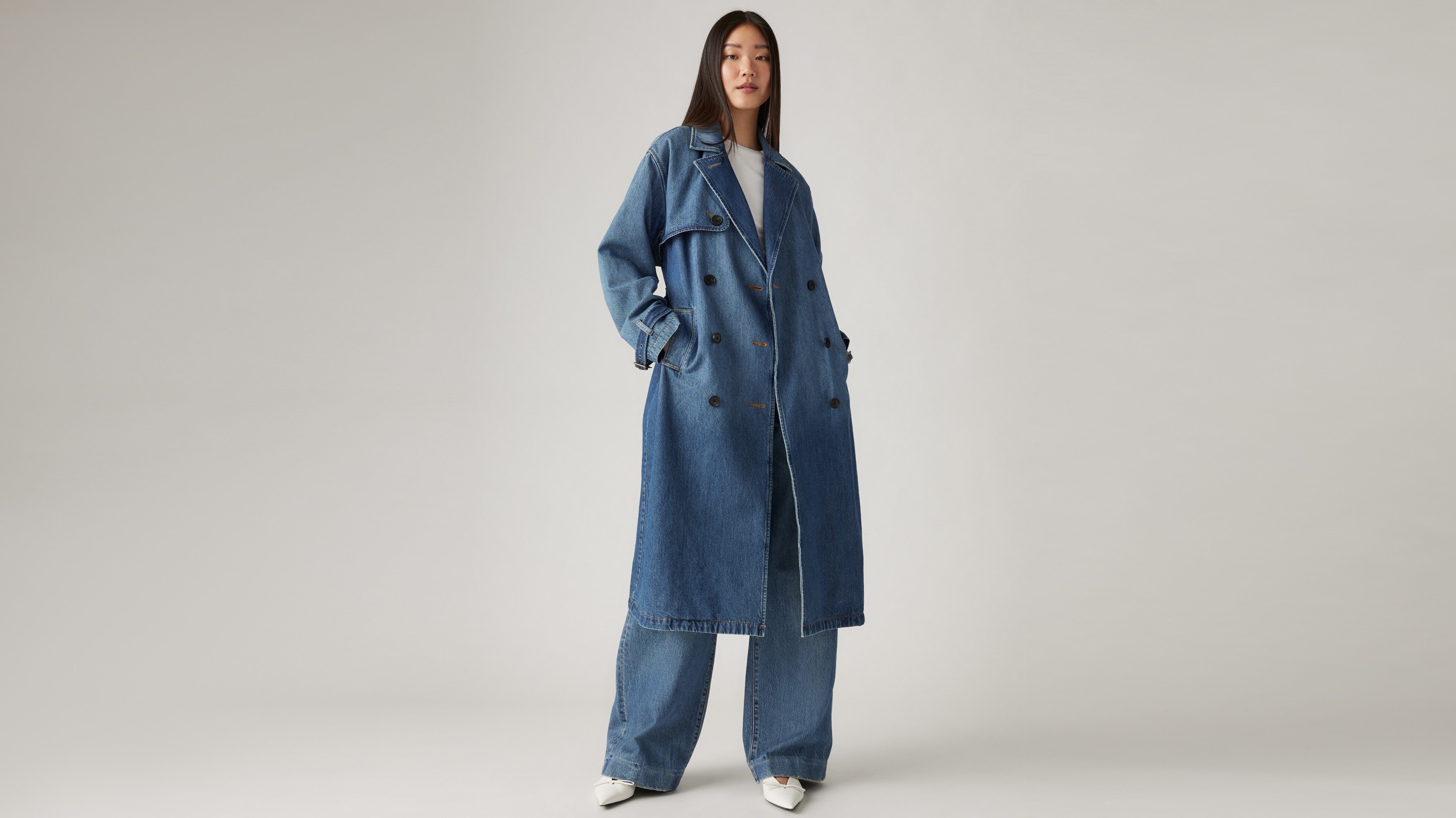 Denim Coat Levis Denim Duster Levi's® Women's Spade Trench