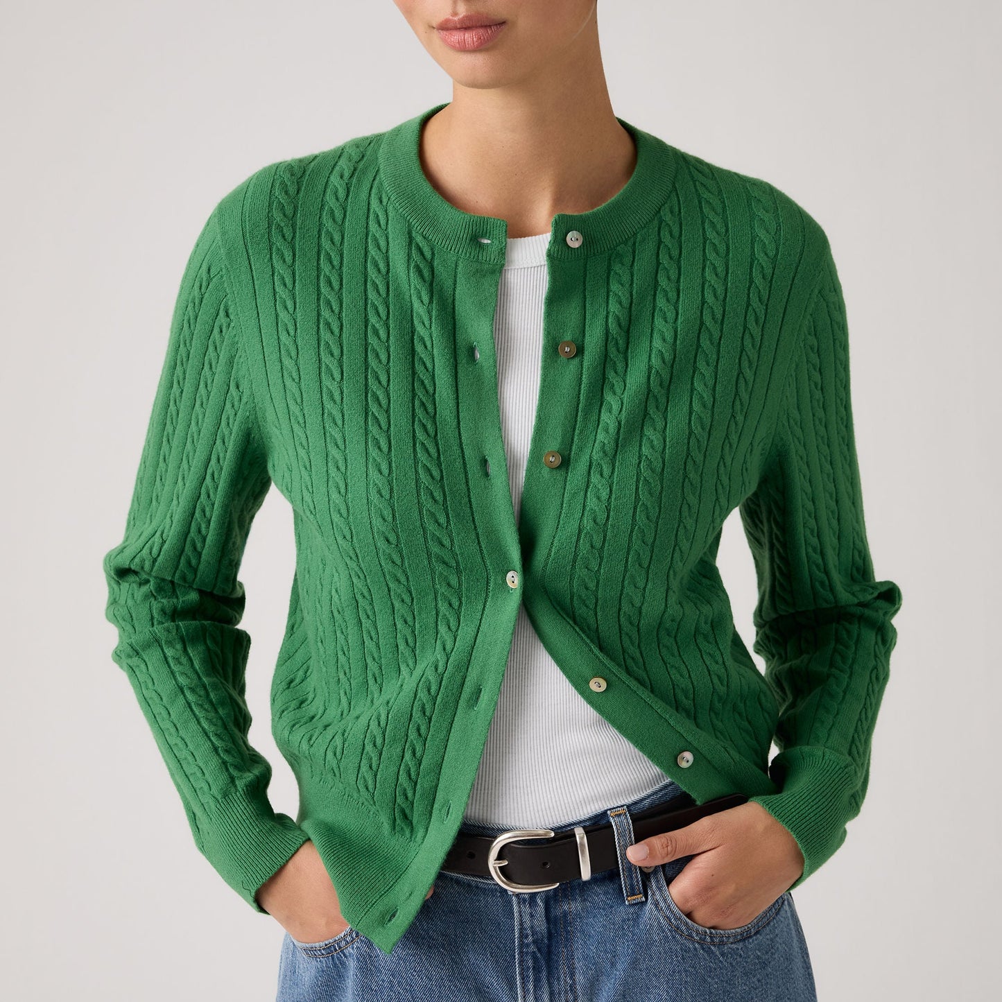 Levi's® Women's Supersoft Crewneck Cardigan