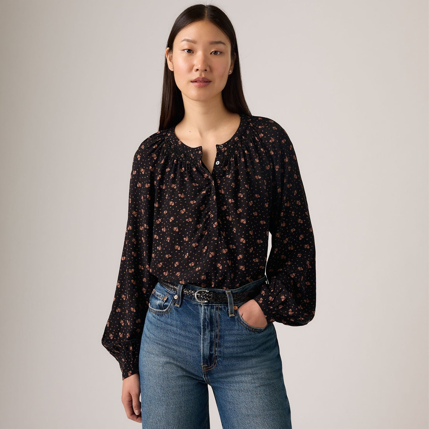 Levi's® Women's Estelle Long-Sleeve Blouse