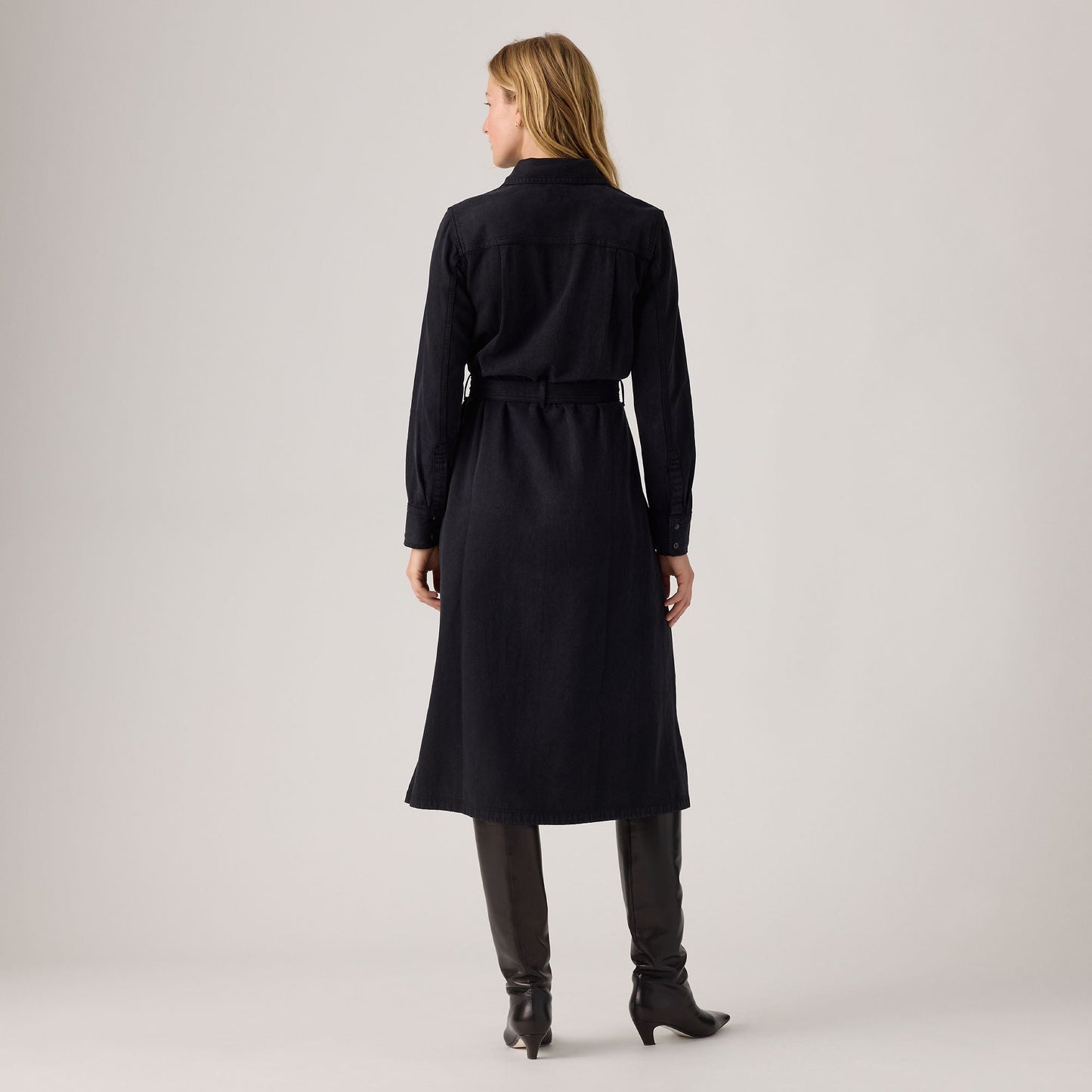 Levi's® Women's Quincey Long-Sleeve Maxi Dress