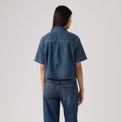 Levi's® Women's Logan Short-Sleeve Denim Shirt