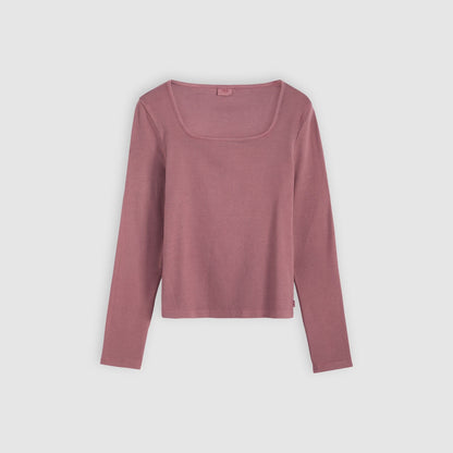 Levi's® Women's Essential Square Neck Long-Sleeve Tee