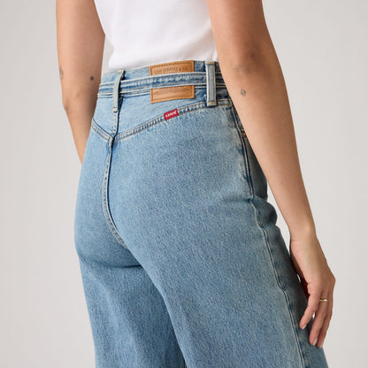 Levi's® Women's Ribcage Wide-Leg Belted Jeans