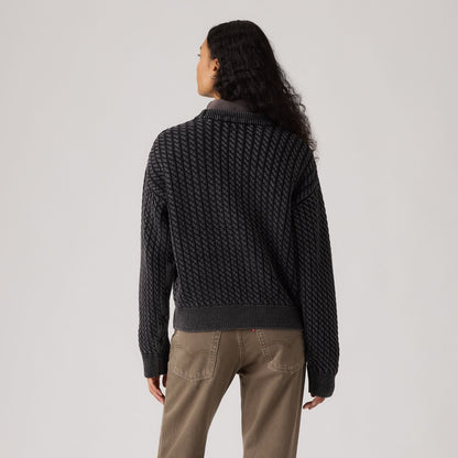 Levi's® Women's Leilah Cable Crewneck Sweater