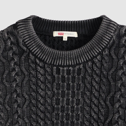 Levi's® Women's Leilah Cable Crewneck Sweater