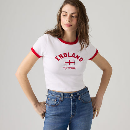 Levi's® England Women's Ringer Tee