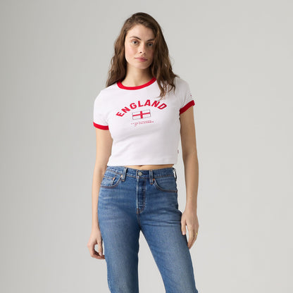 Levi's® England Women's Ringer Tee