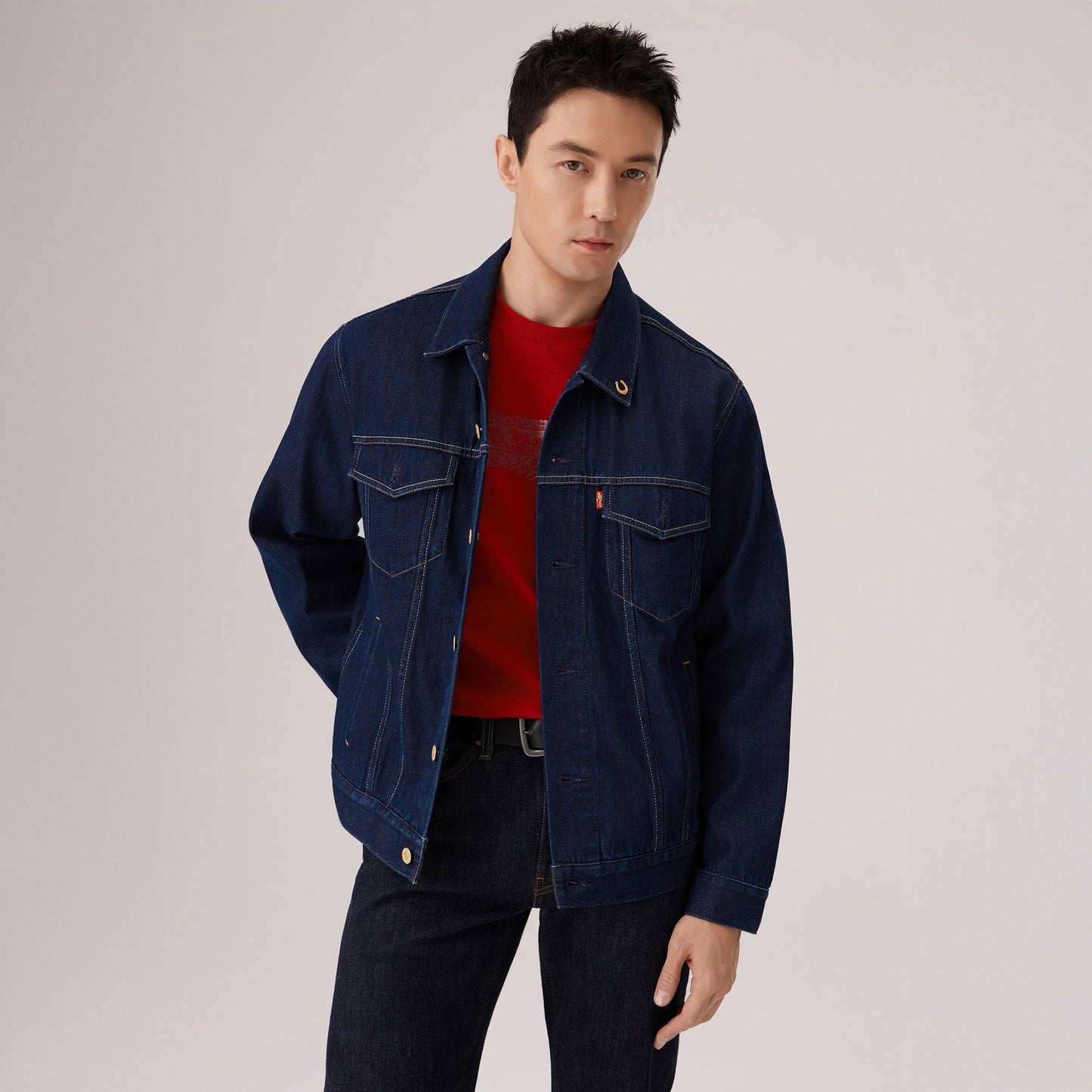 Levi's® Lunar New Year Men's Unlined Relaxed Type III Trucker Jacket
