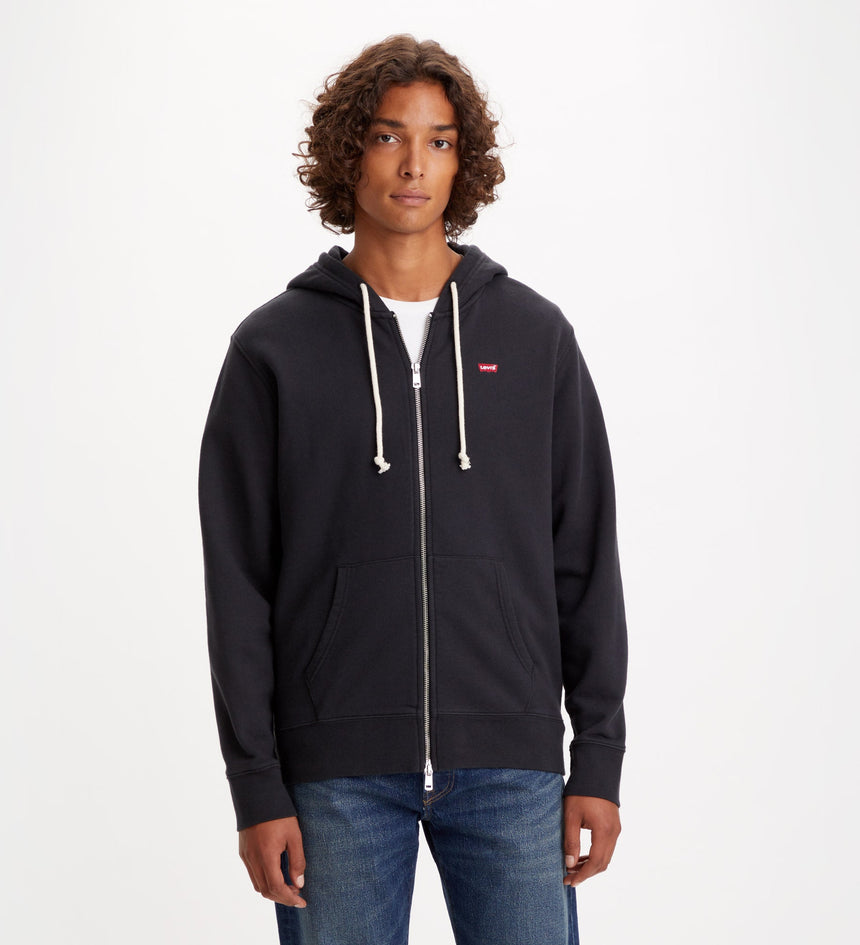 Levi's® Men's New Original Zip-Up Hoodie Caviar Levi's PH