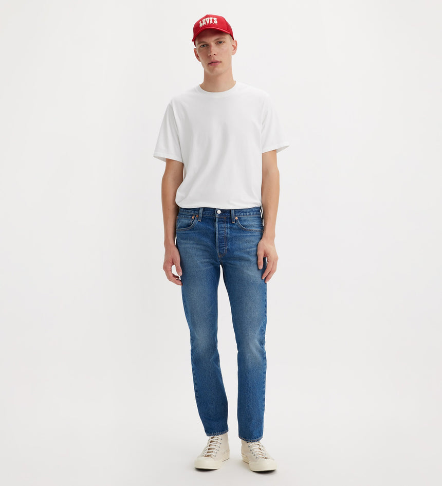 Levi's 501 taper jeans mens online