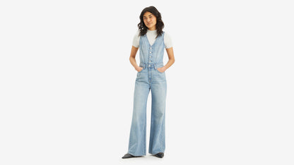 Levi's® Women's Denim Wide-Leg Jumpsuit