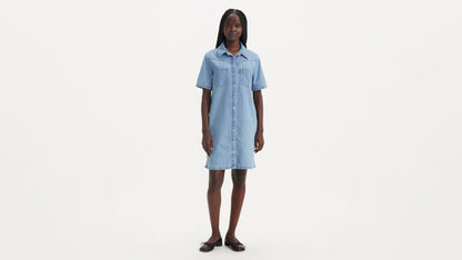 Levi's® Women's Louisa Short-Sleeve Denim Dress