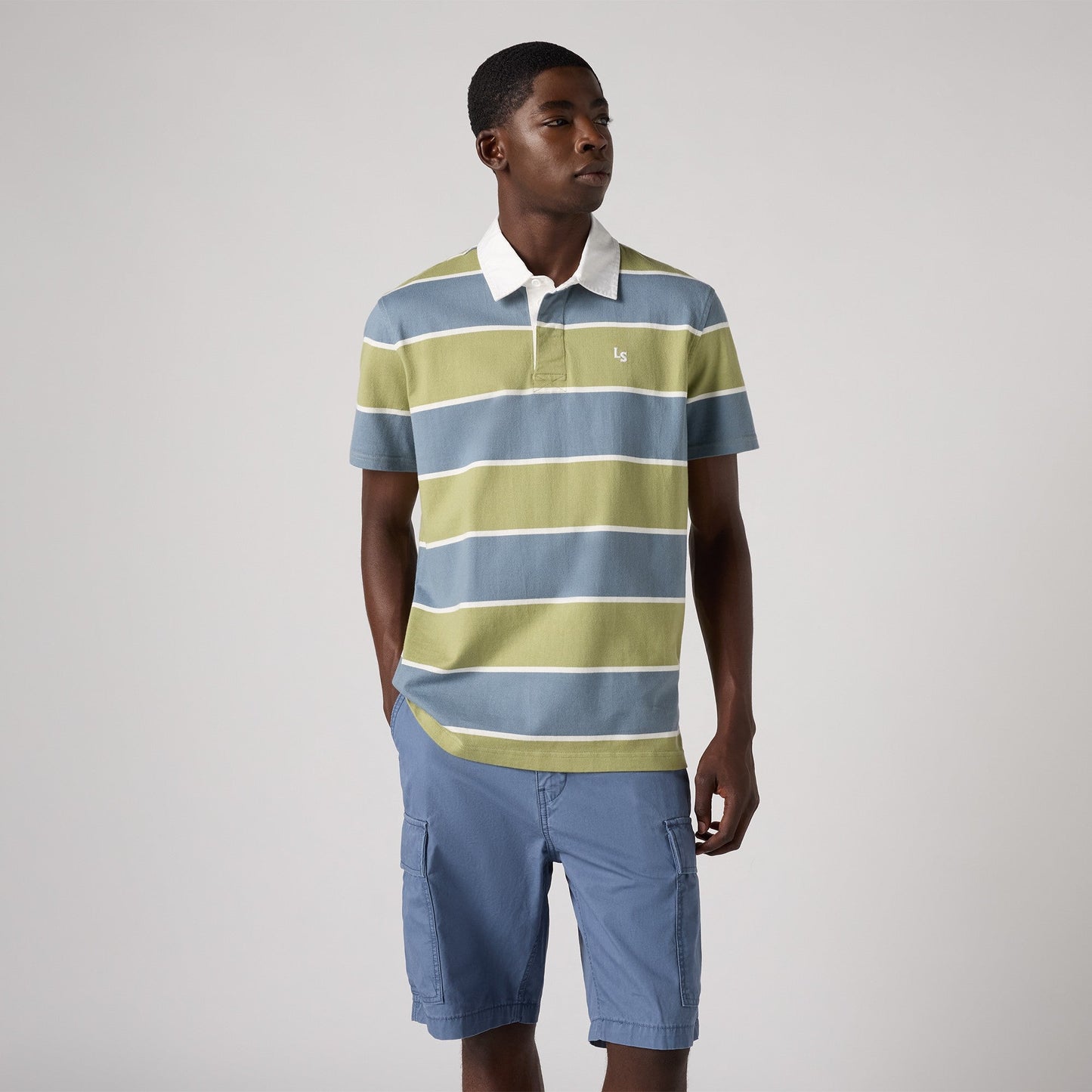 Levi's® Men's Short-Sleeve Union Rugby Shirt
