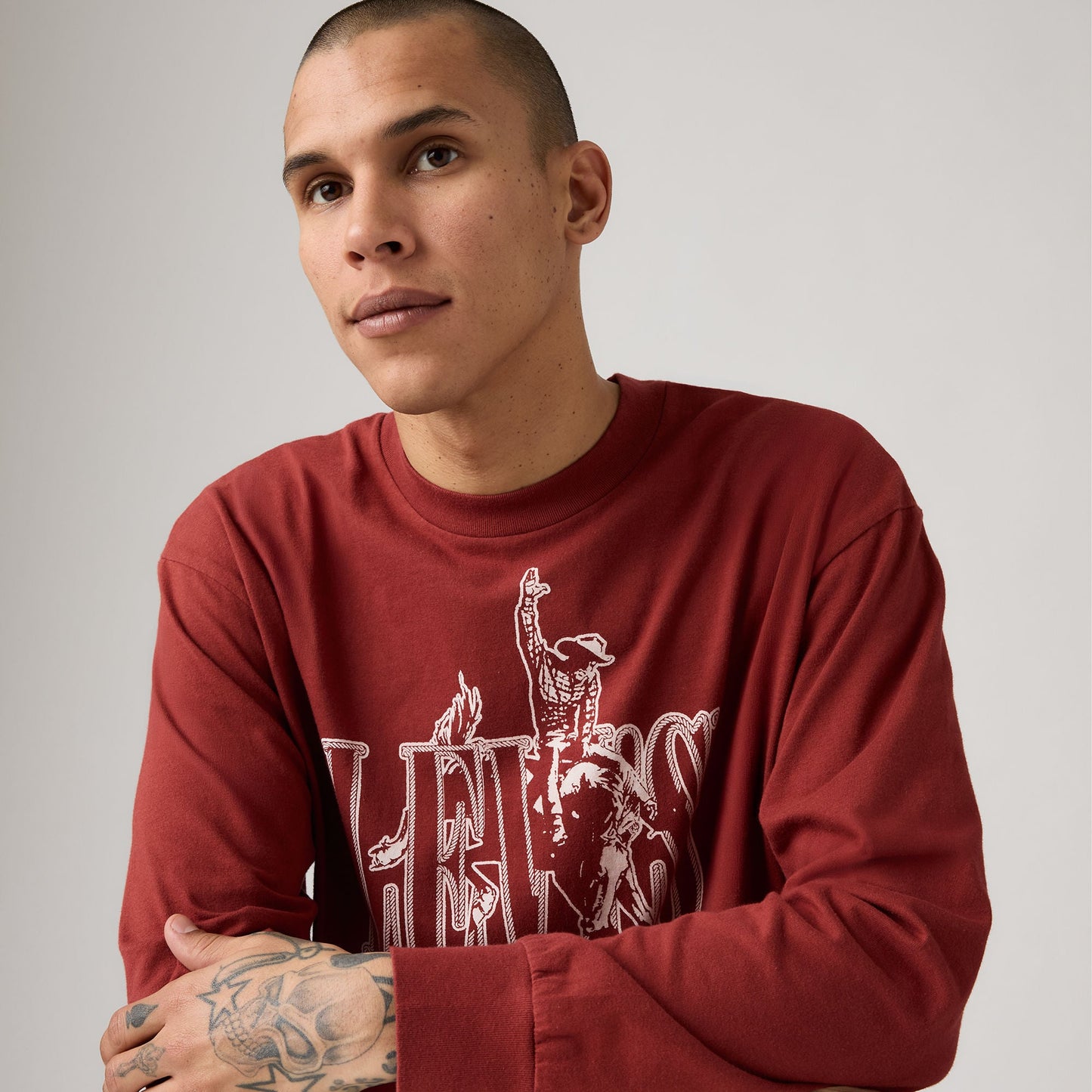 Levi's® Men's Long-Sleeve Graphic Authentic T-Shirt