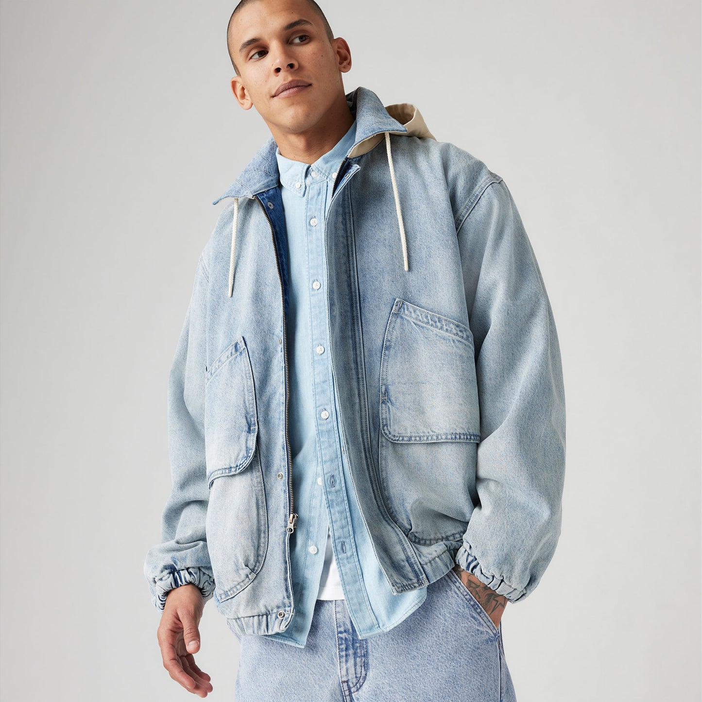 Levi's® Men's Duboce Hooded Work Jacket