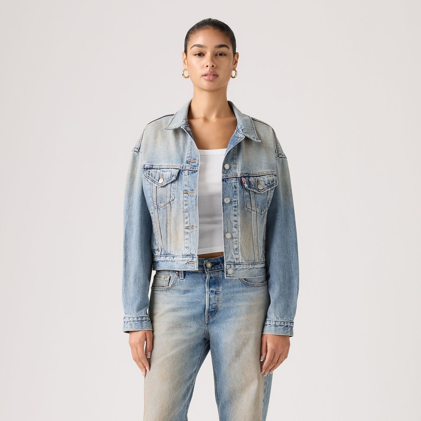 Levi's® Women's Cropped '90s Trucker Jacket