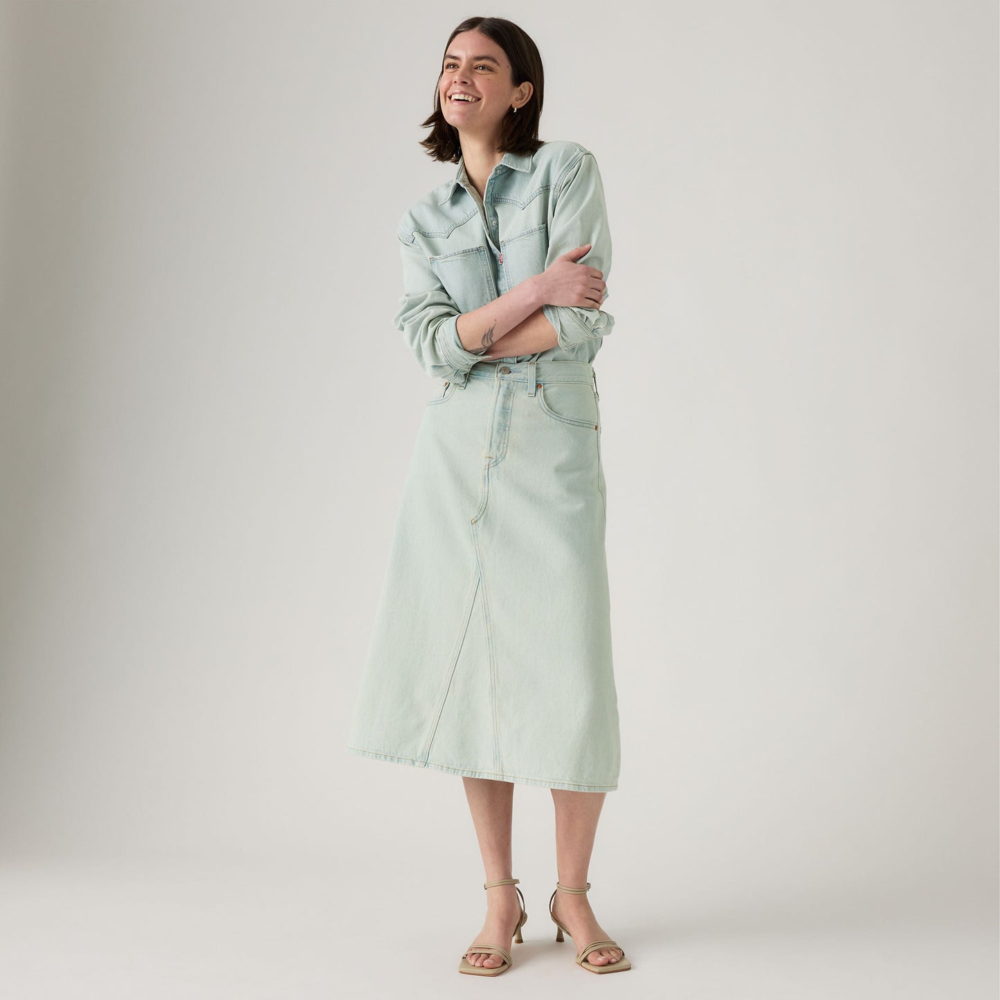 Levi's® Women's High-Rise A-Line Decon Skirt