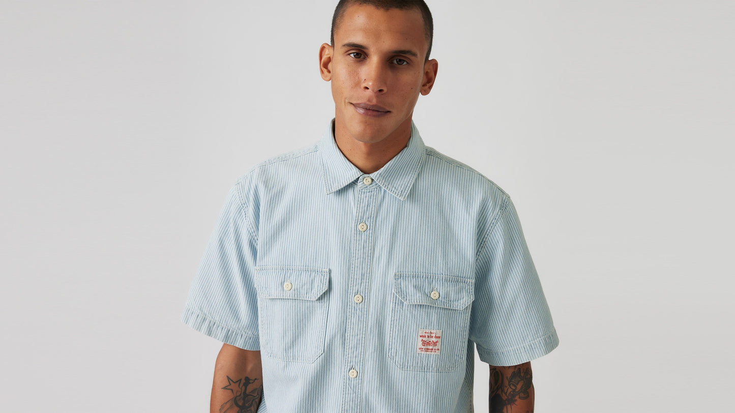 Levi's® Men's Short-Sleeve Dalton Workwear Shirt