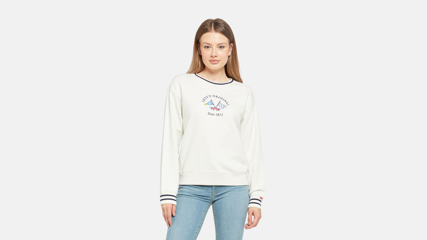 Levi's® Women's Graphic Heritage Sport Crewneck Sweatshirt