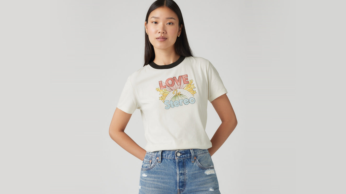 Levi's® Women's Graphic Iconic Ringer T-Shirt