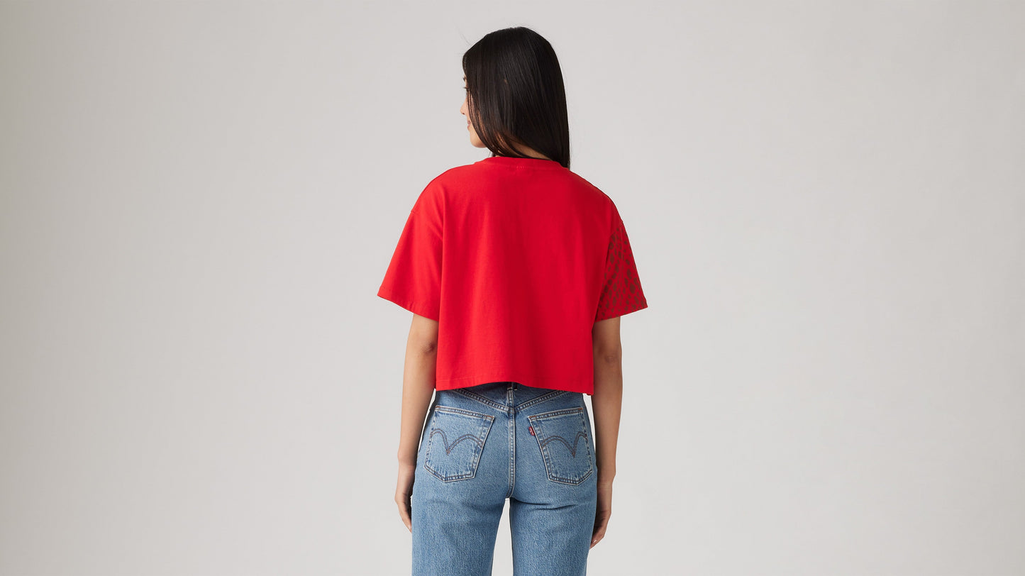 Levi's® Women's Lunar New Year Relaxed Cropped Tee