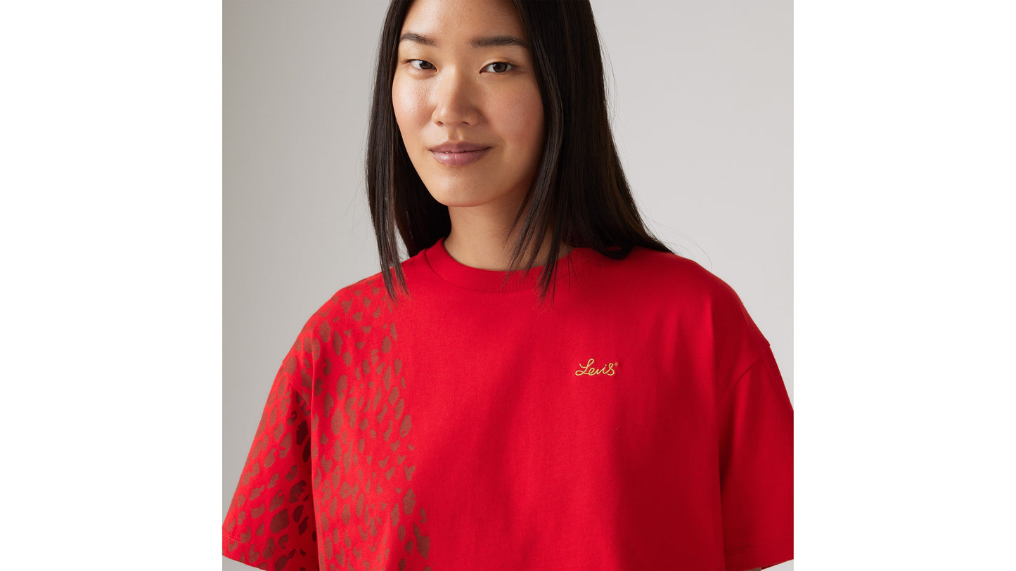 Levi's® Women's Lunar New Year Relaxed Cropped Tee