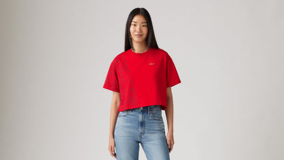 Levi's® Women's Lunar New Year Relaxed Cropped Tee