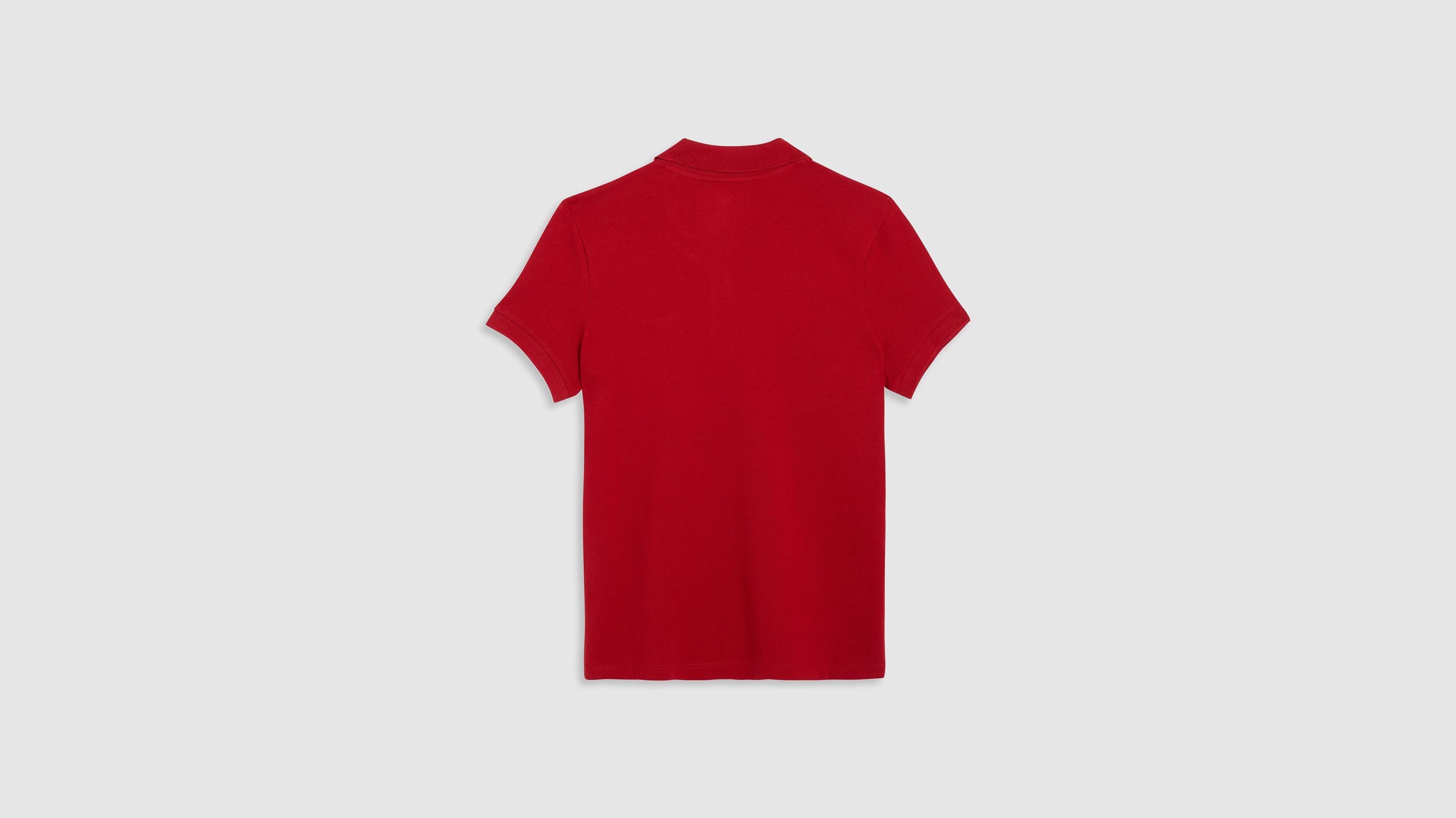 Levi's® Women's Slim Polo Shirt Scarlet Smile Levi's PH