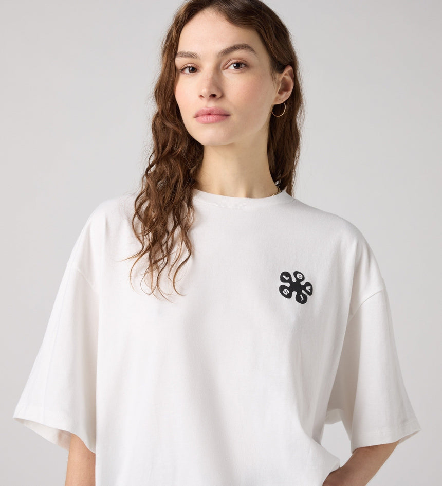 Levi's® Women's Graphic Short Stack T-Shirt Bright White Levi's PH