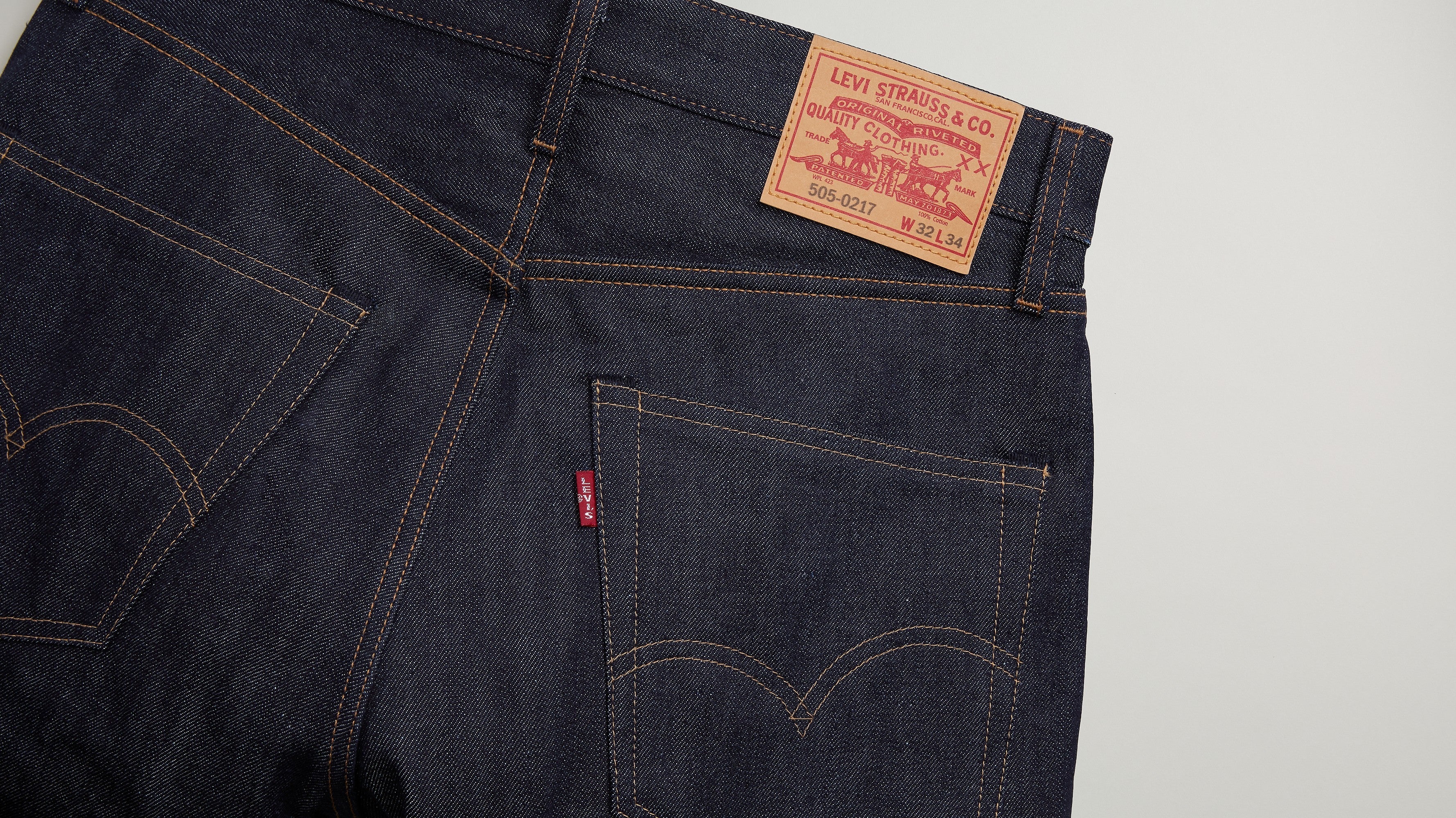 Levi s Vintage Clothing Men s 1967 505 Jeans LVC 1967 Organic Levi s PH