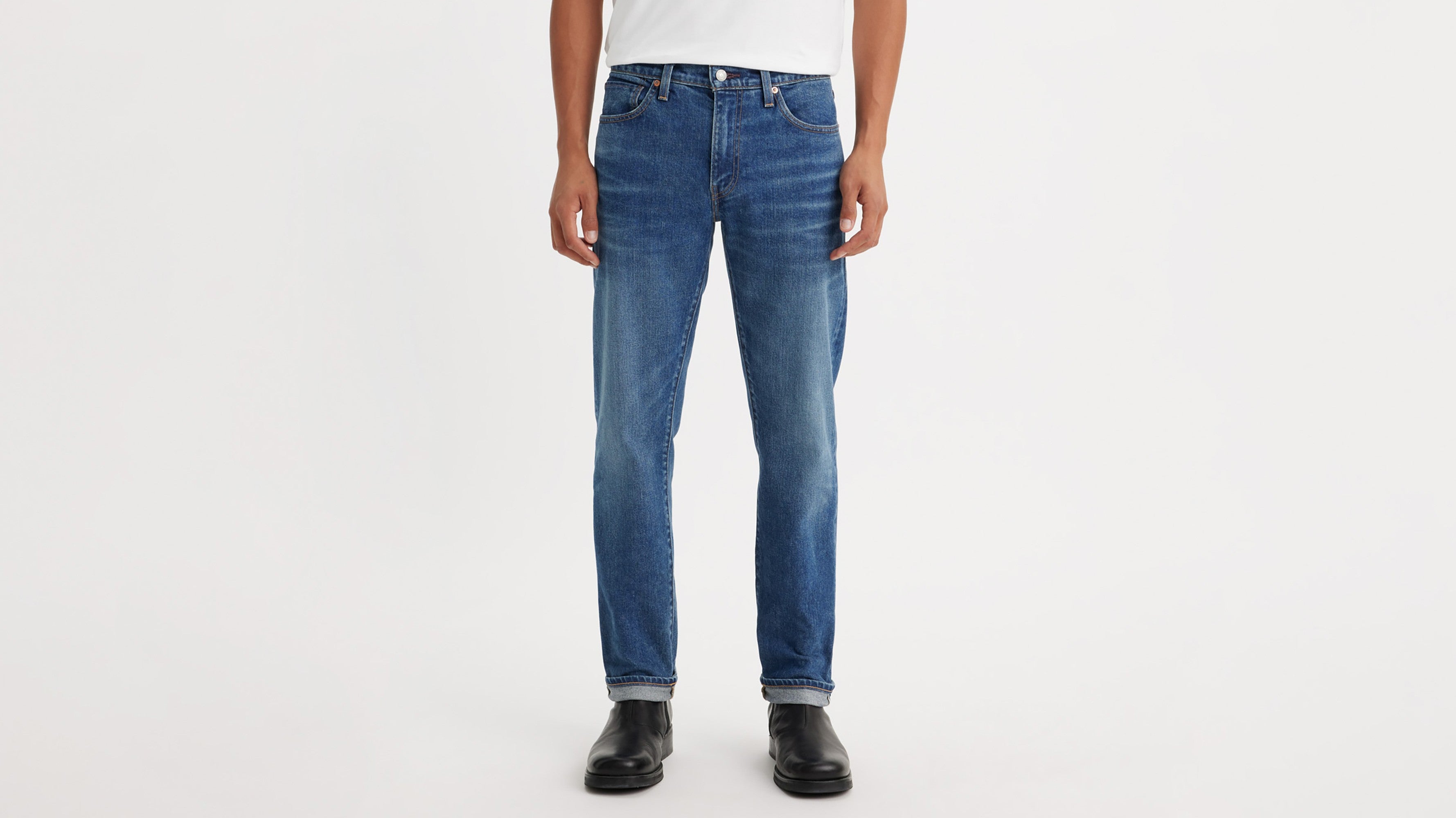 Skinny Jeans Jeans Levis Uomo 2019 Slim Fit Jeans Rattoppati Uomo
