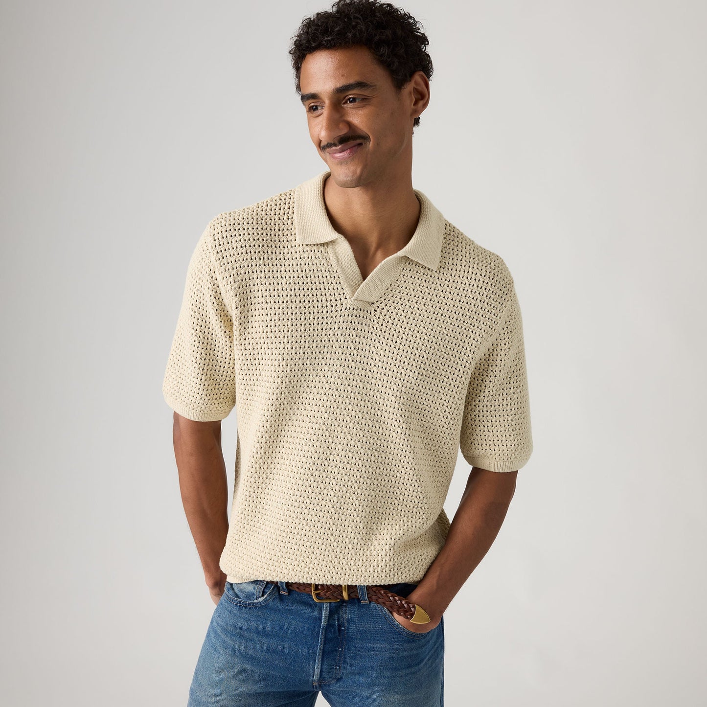 Levi's® Men's Dillon Open Collar Polo