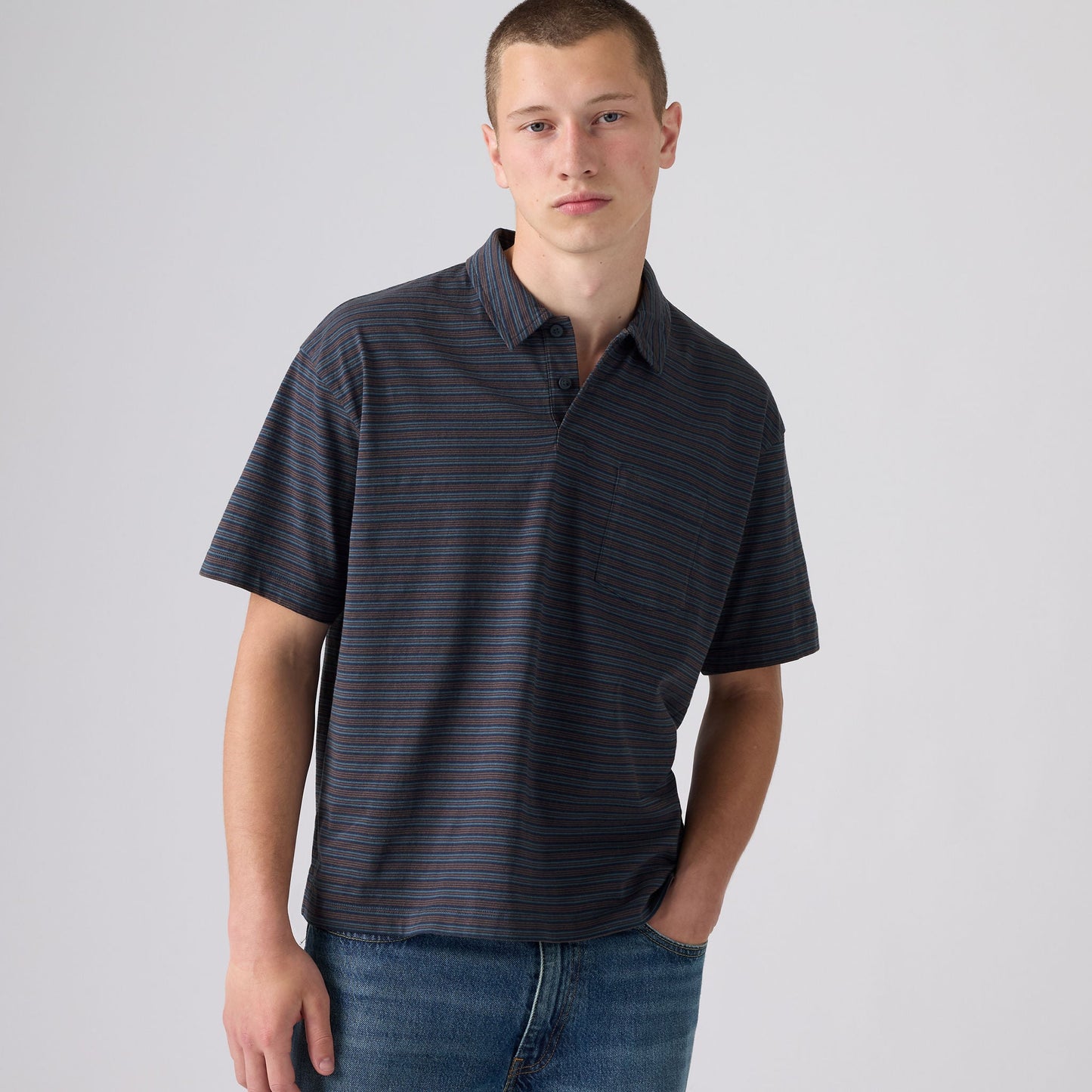 Levi's® Men's Finn Boxy Pocket Polo