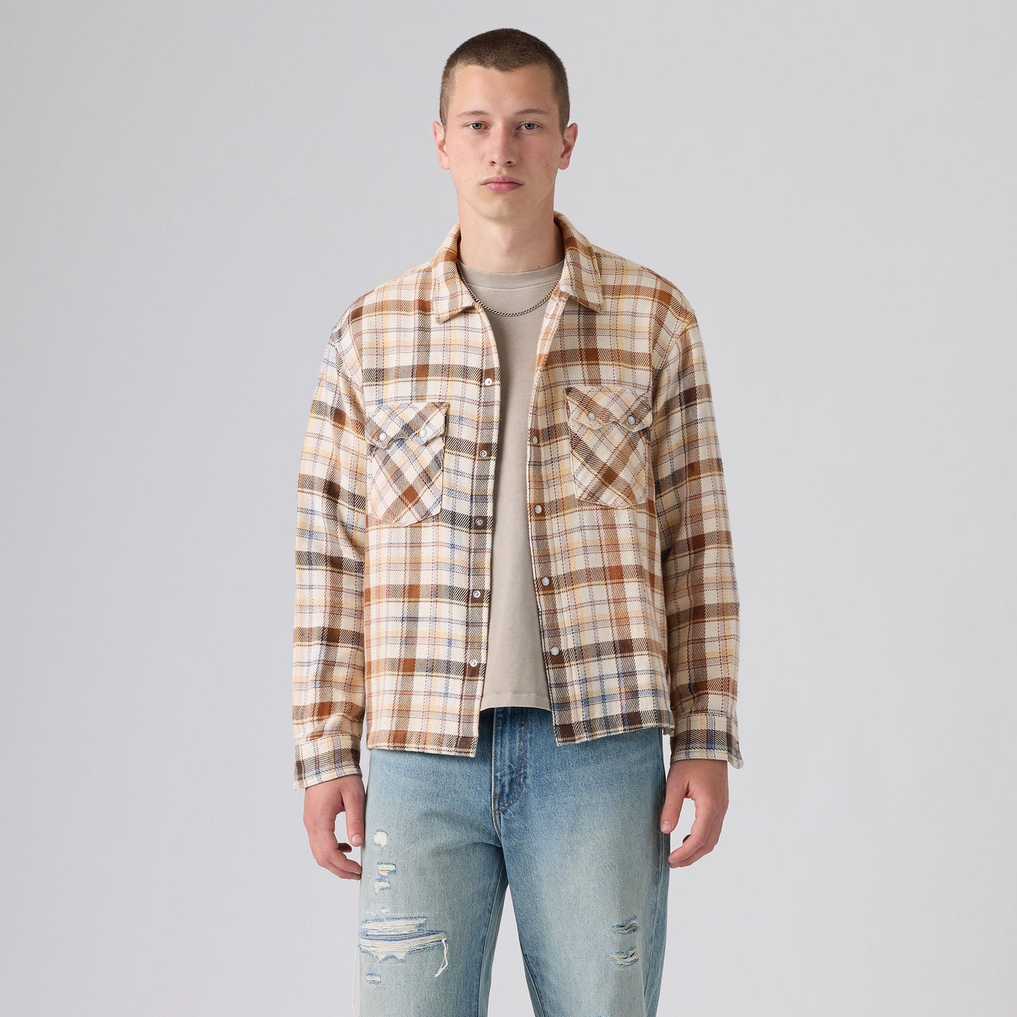 Levi's® Men's Long-Sleeve Boxy Western Shirt