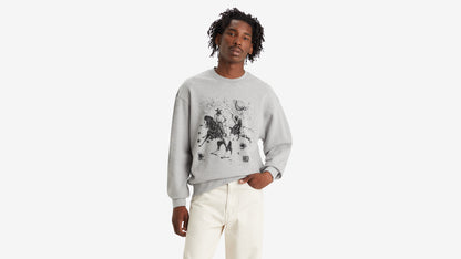 Levi's® Men's Relaxed Fit Graphic Crewneck Sweatshirt